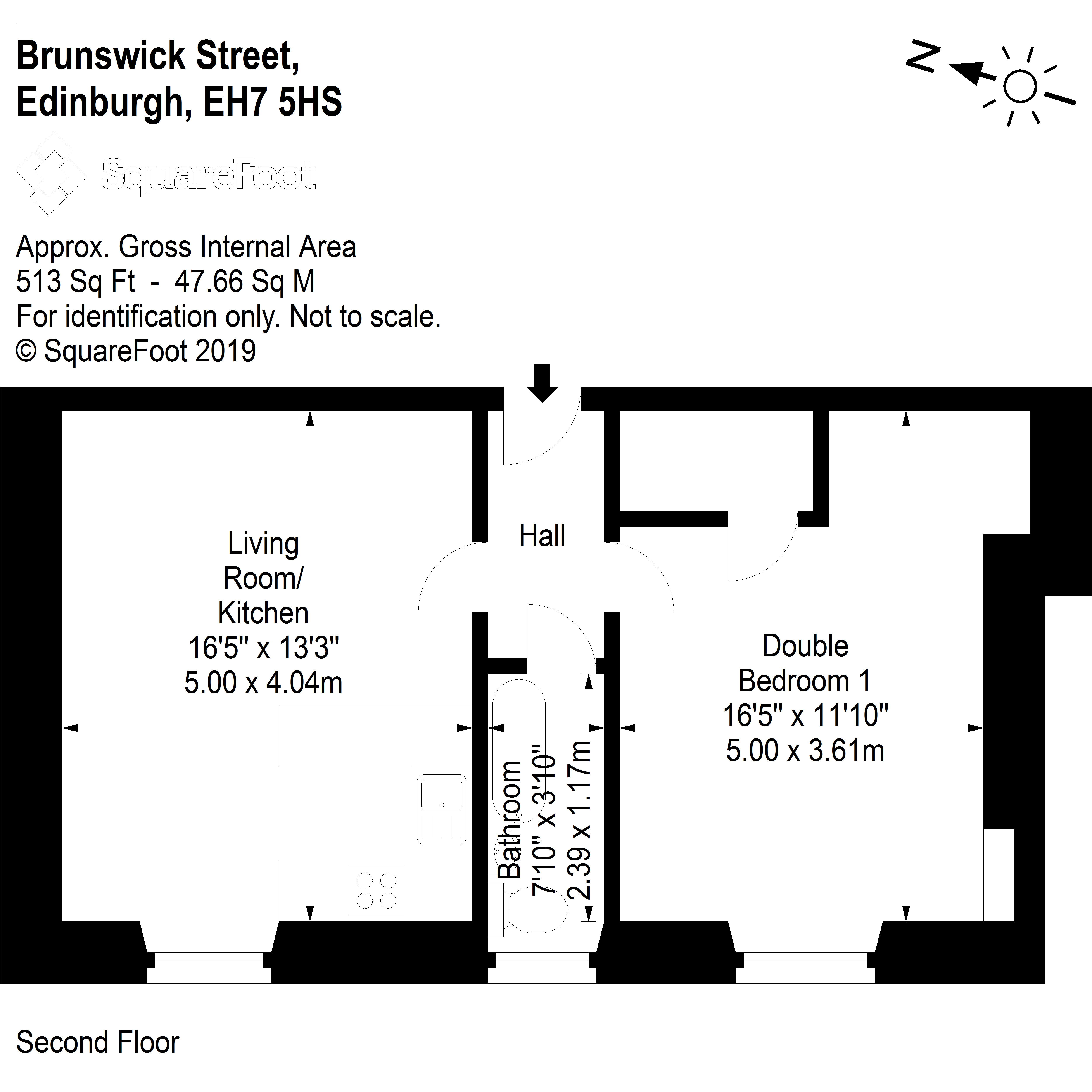 1 Bedrooms  for sale in Brunswick Street, Hillside, Edinburgh EH7