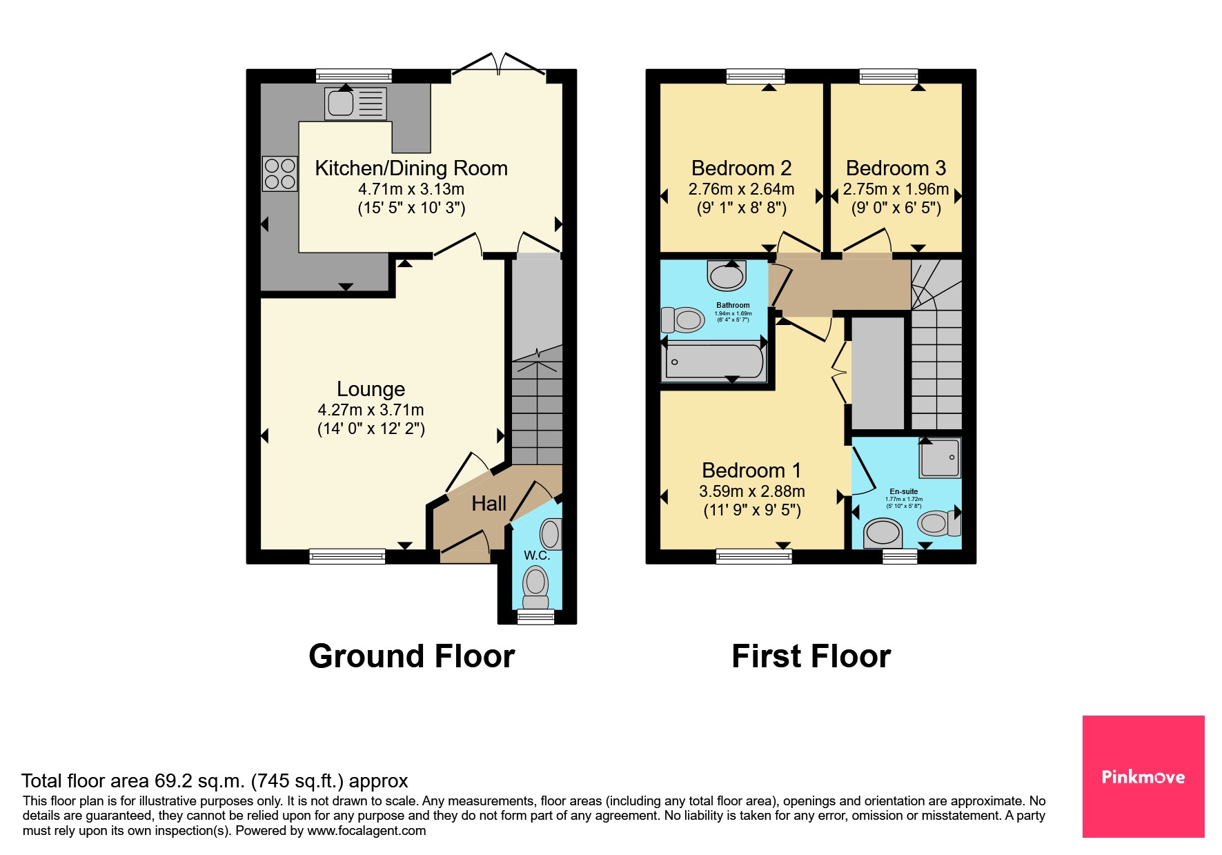 179, Parc Panteg, Pontypool floorplan