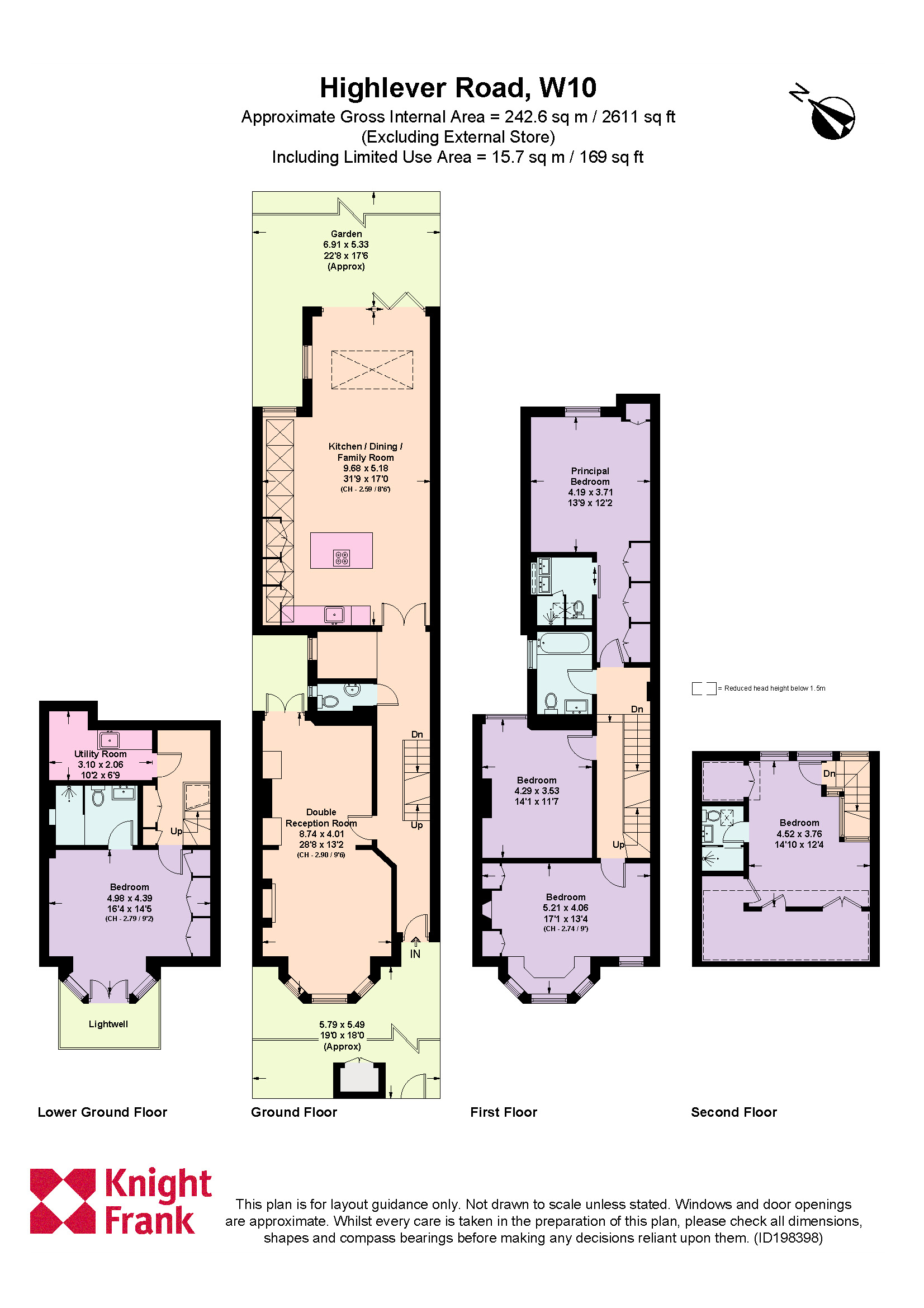 24, Highlever Road, London floorplan