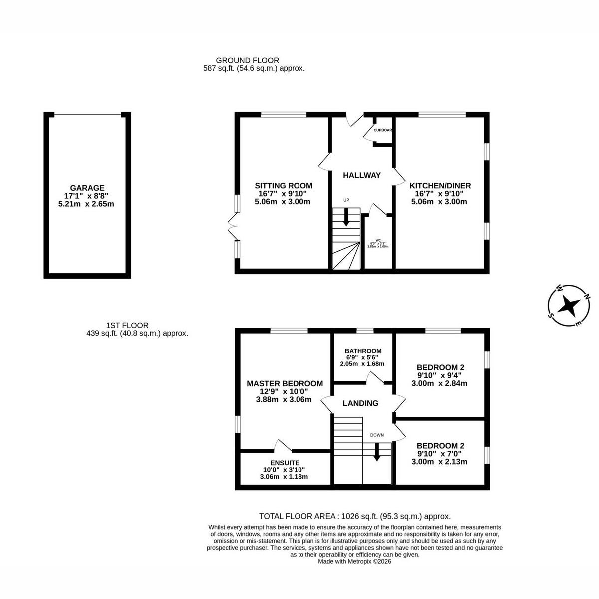 8, Nelsons Way, Stockton floorplan