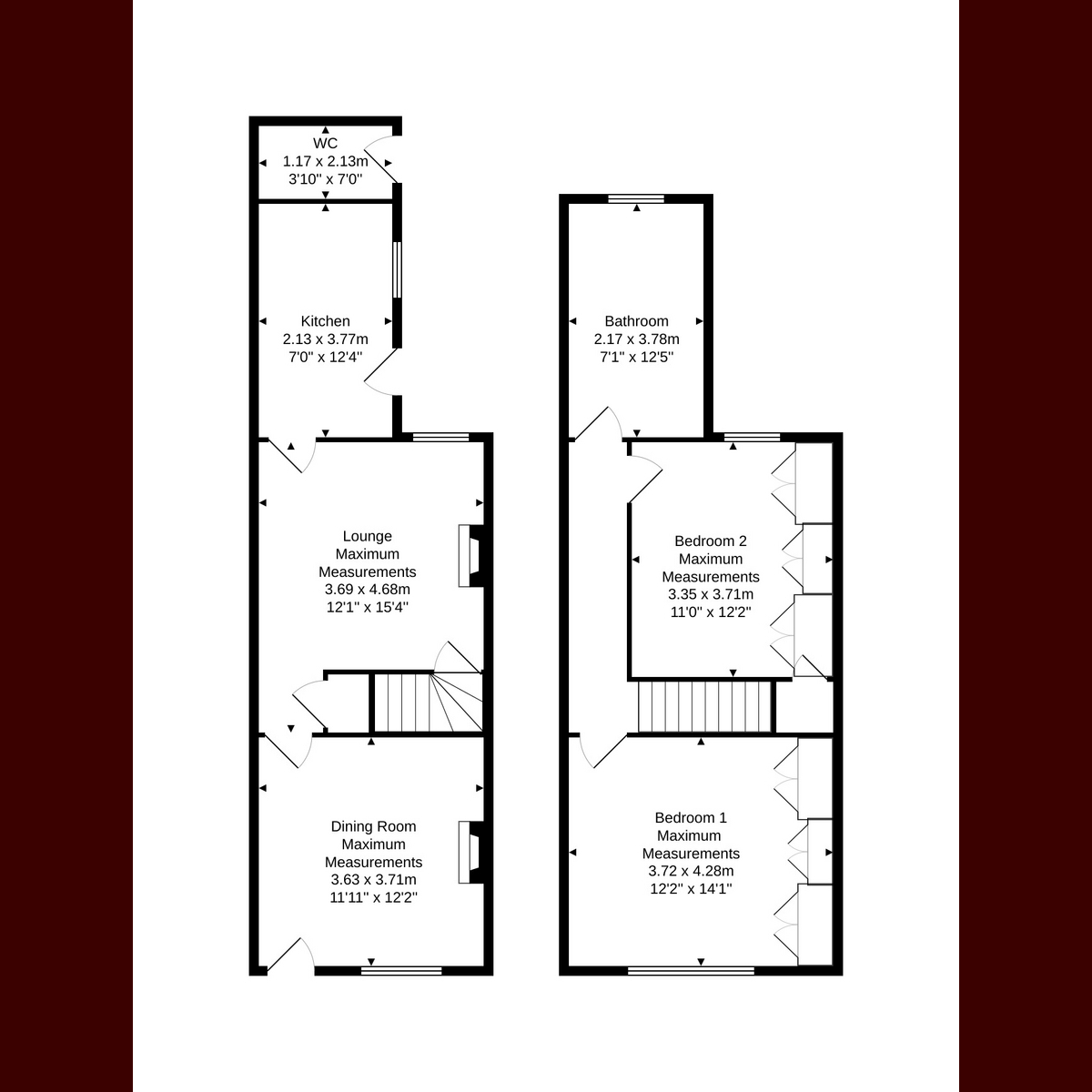 Victoria Road, Whetstone LE8, 2 bedroom terraced house for sale