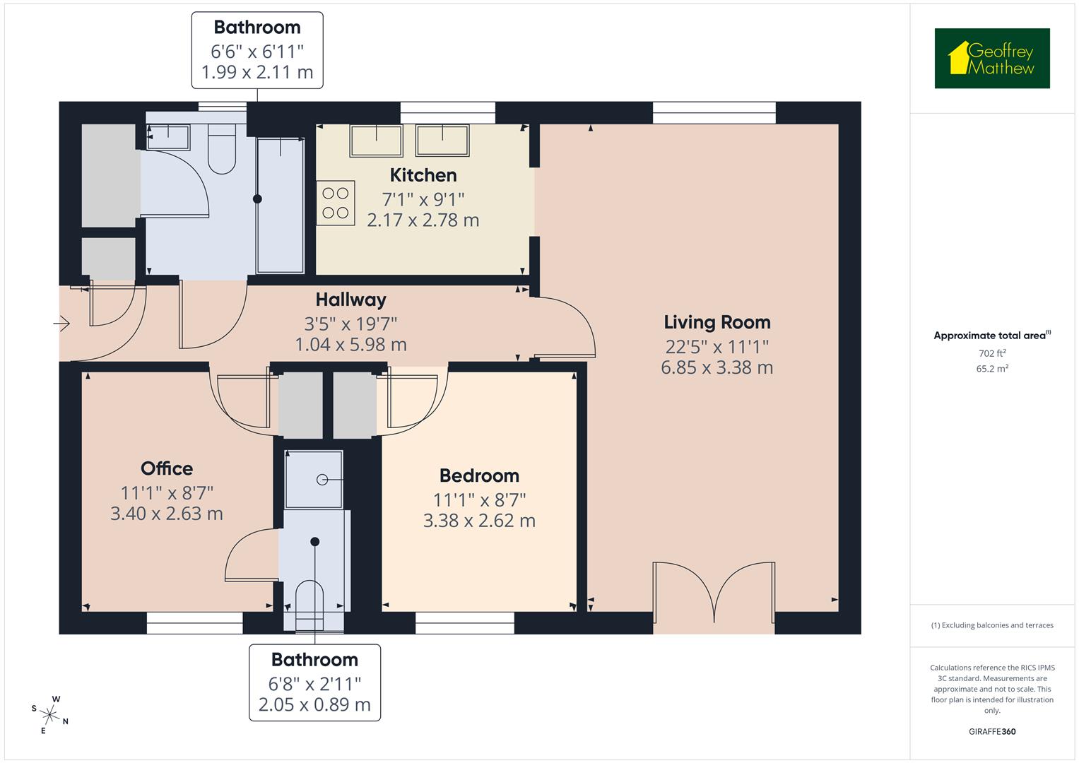 172, Priestley Road, Ridgemont Park, Stevenage floorplan