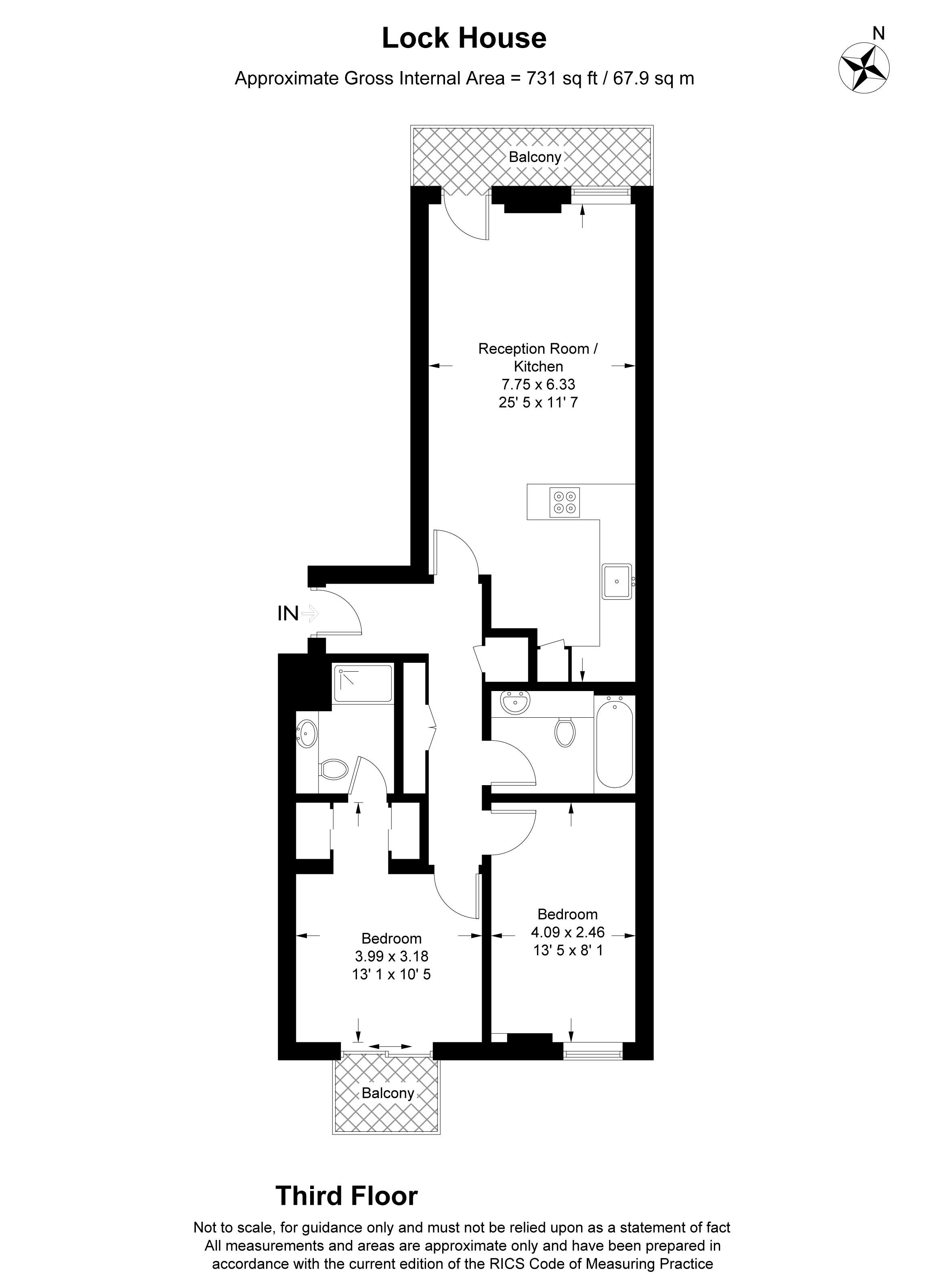 2 Bedrooms Flat to rent in Oval Road, London NW1