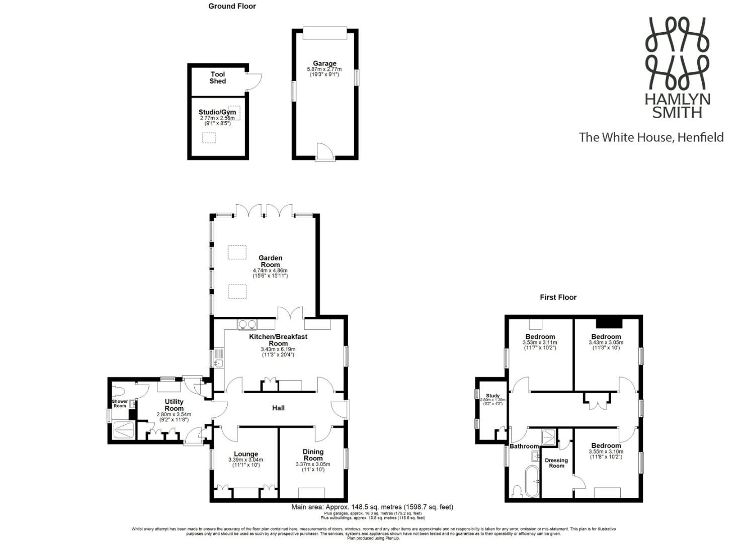 The White House, Henfield Common South, Henfield floorplan