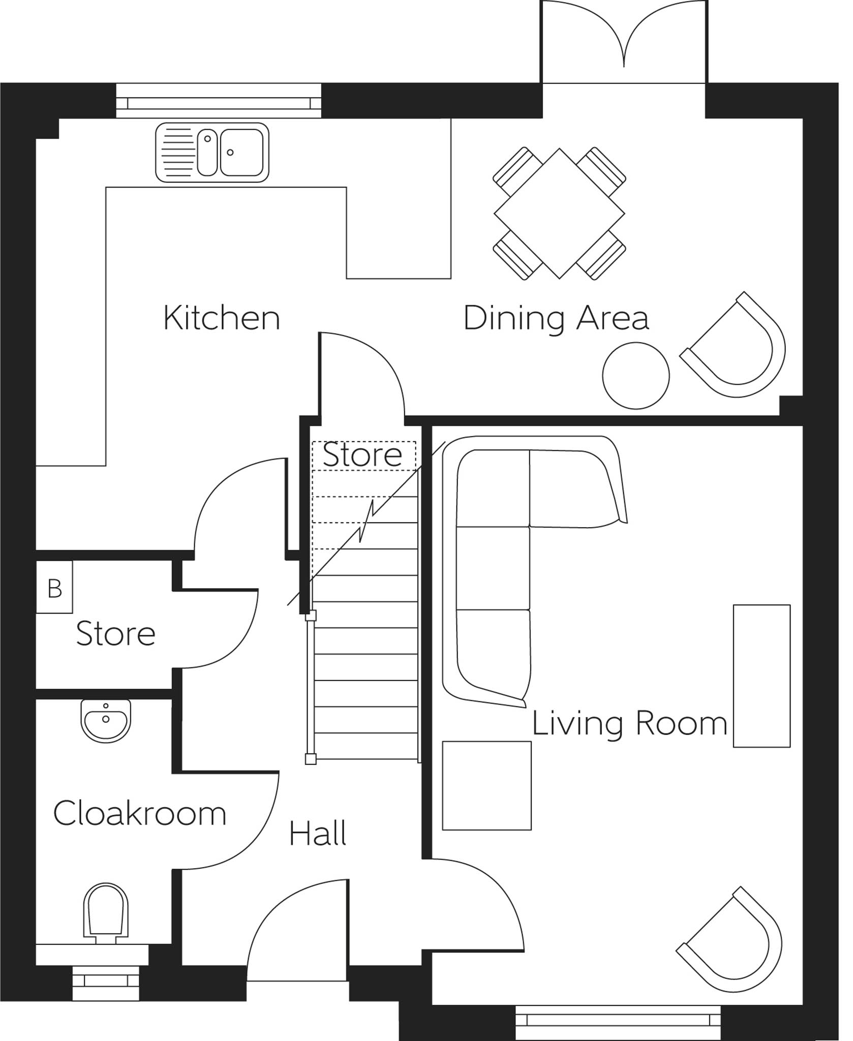 Main Street, Newmains floorplan