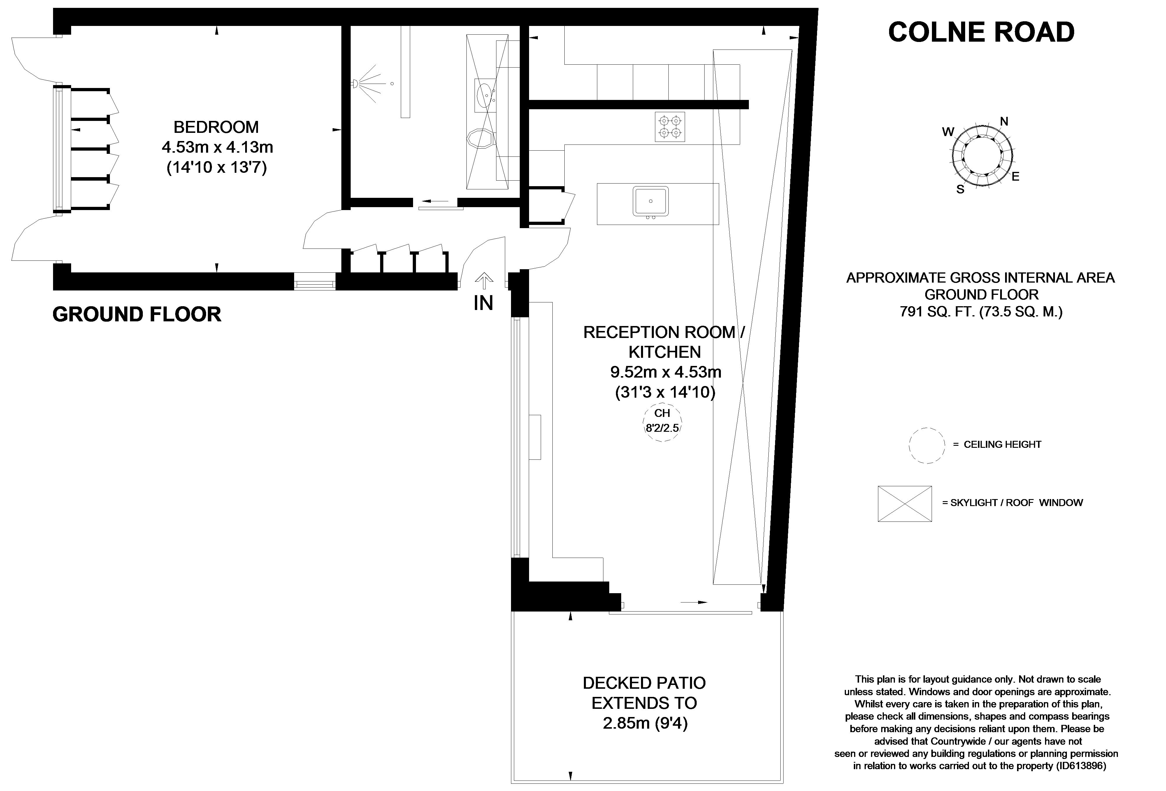 Colne Road Twickenham Tw2 1 Bedroom Flat To Rent 53958654
