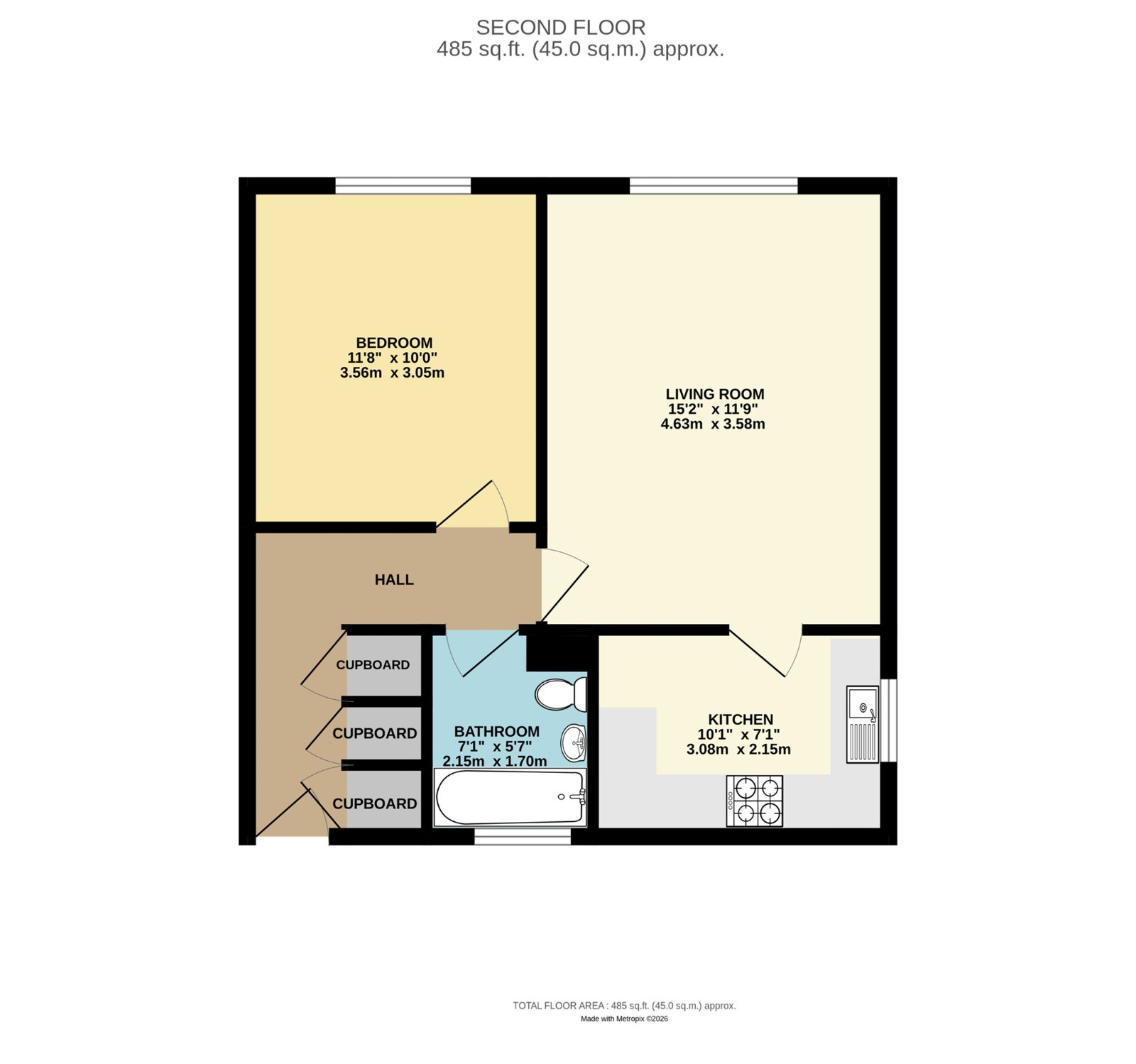 10, Valley Court, 4, Craig Road, Stockport floorplan