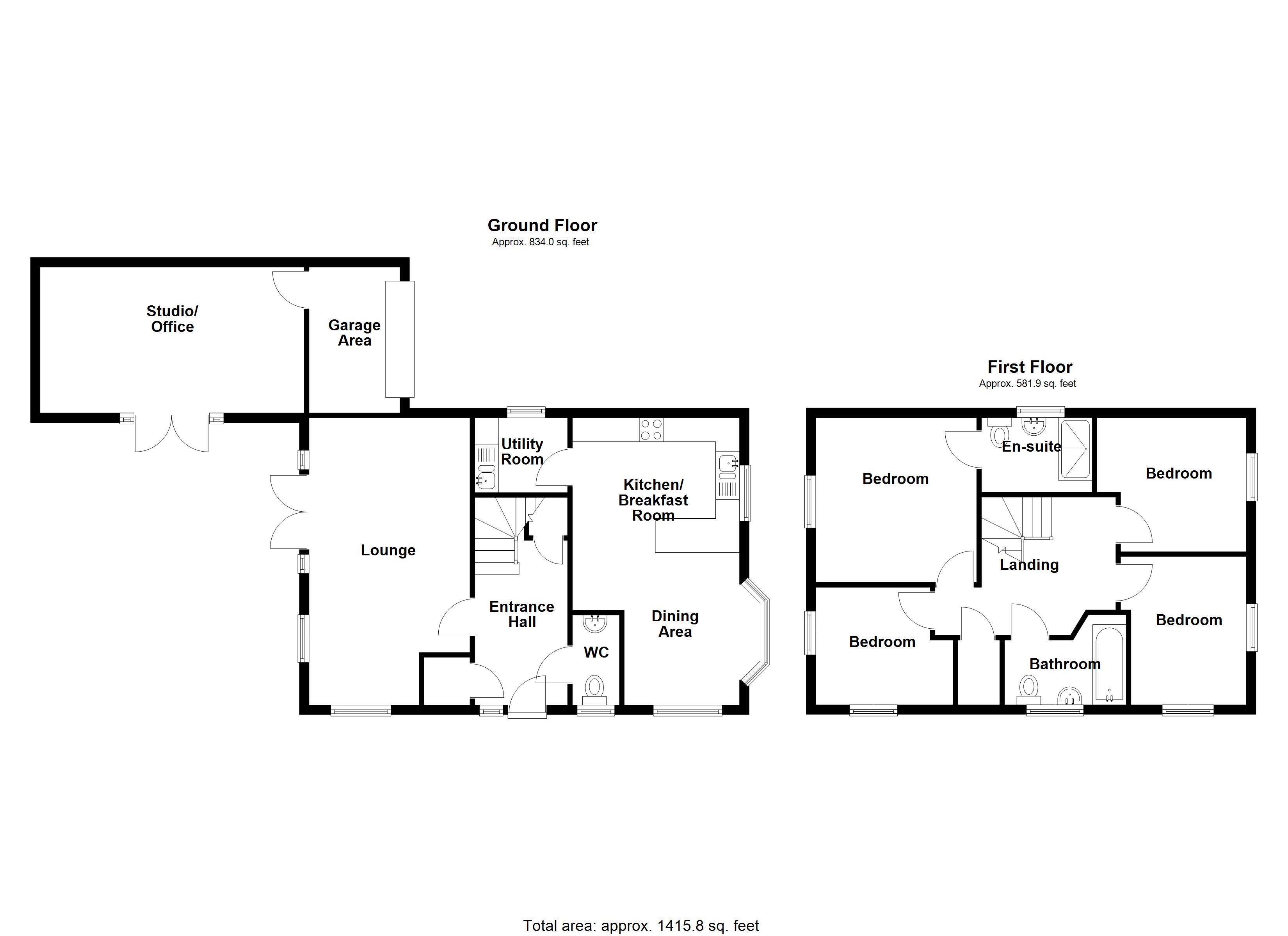 25, Sun Marsh Way, Kent floorplan