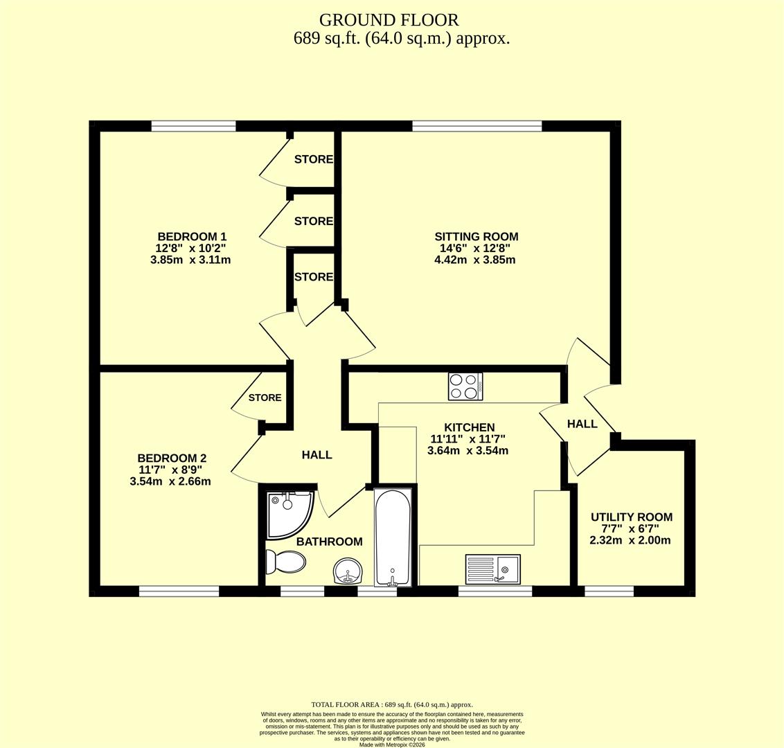 92, Halcombe, Chard floorplan
