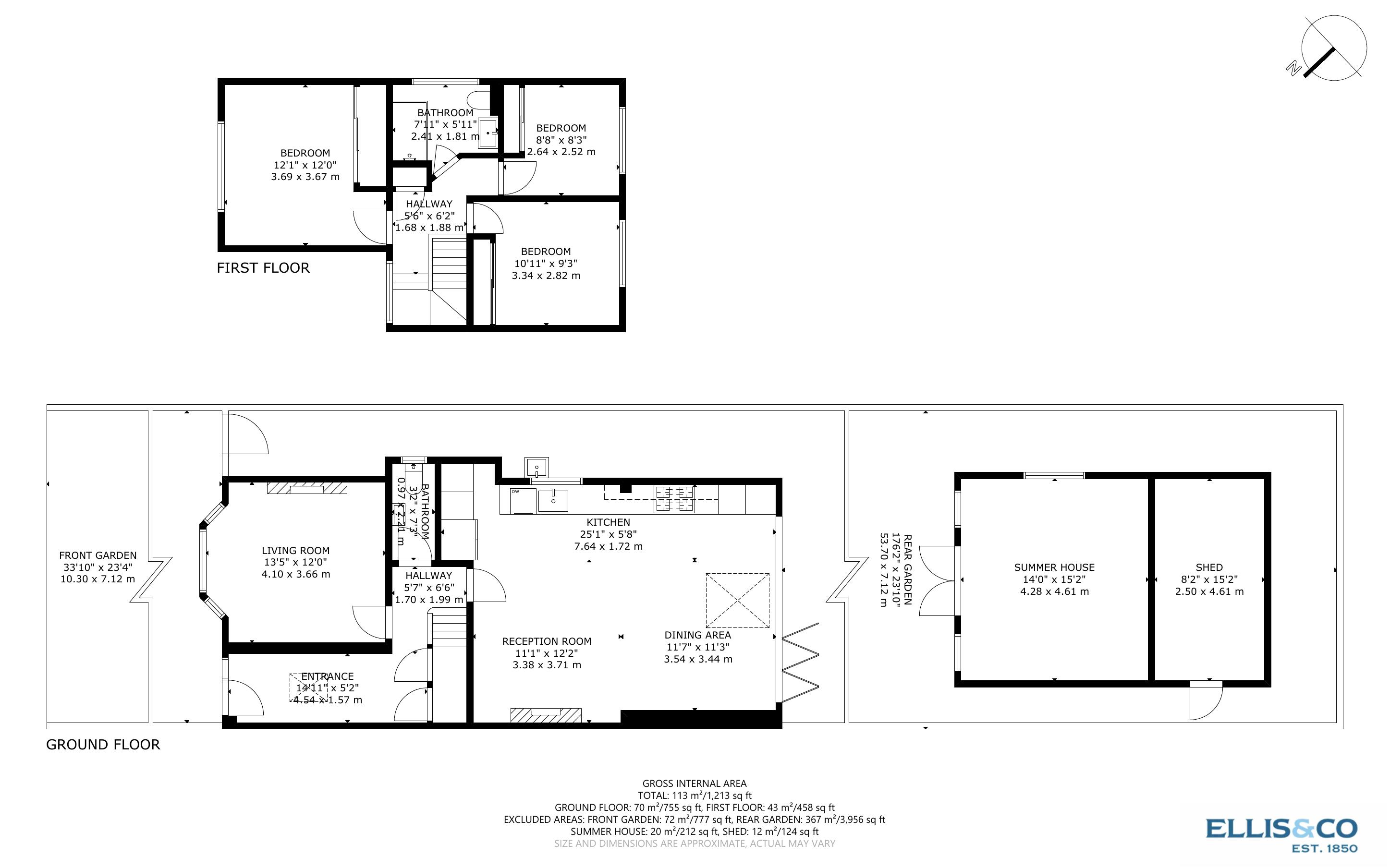 Oaklands Avenue, Hertfordshire floorplan