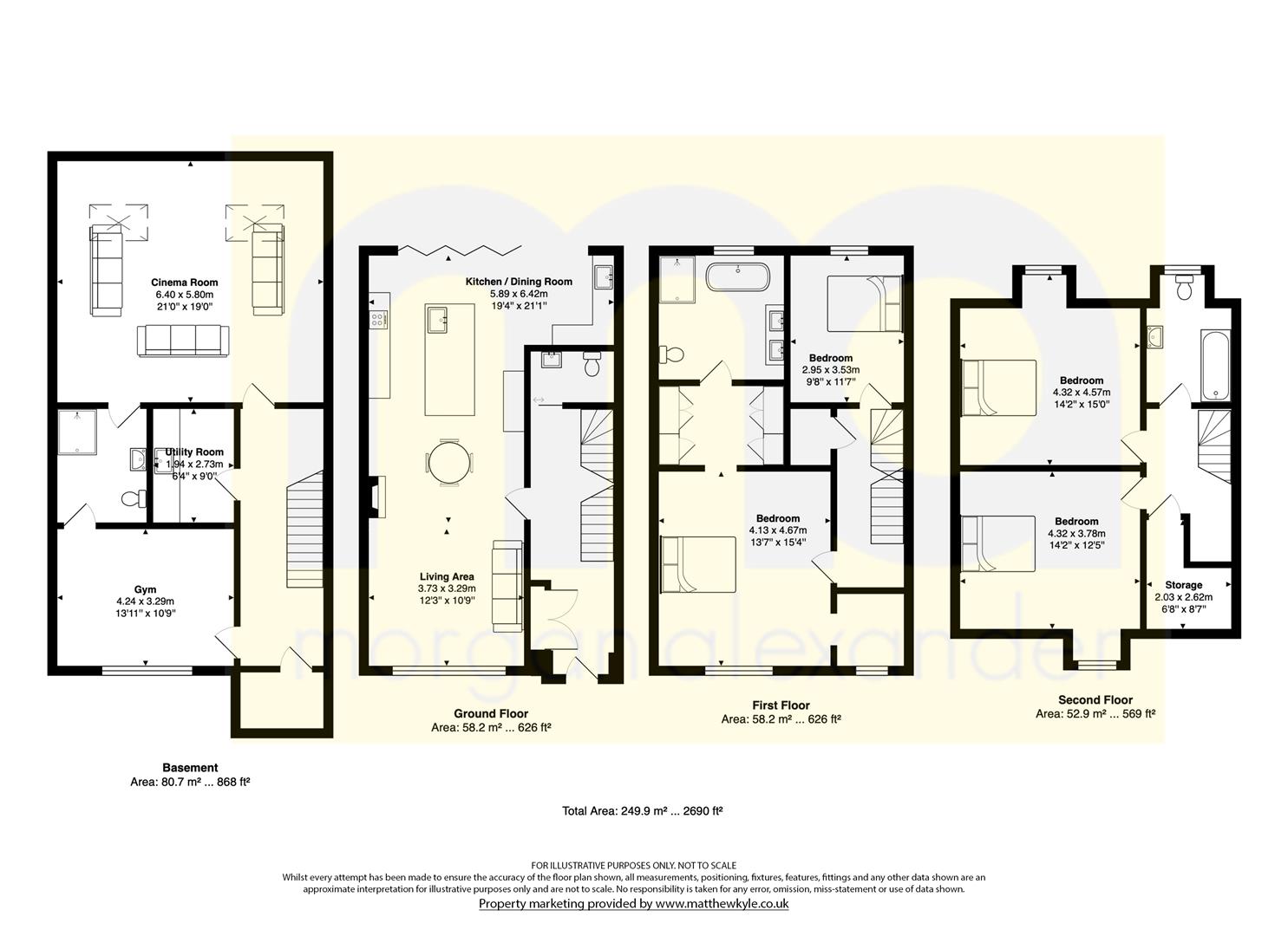 1, White Horse Close, Hertford floorplan
