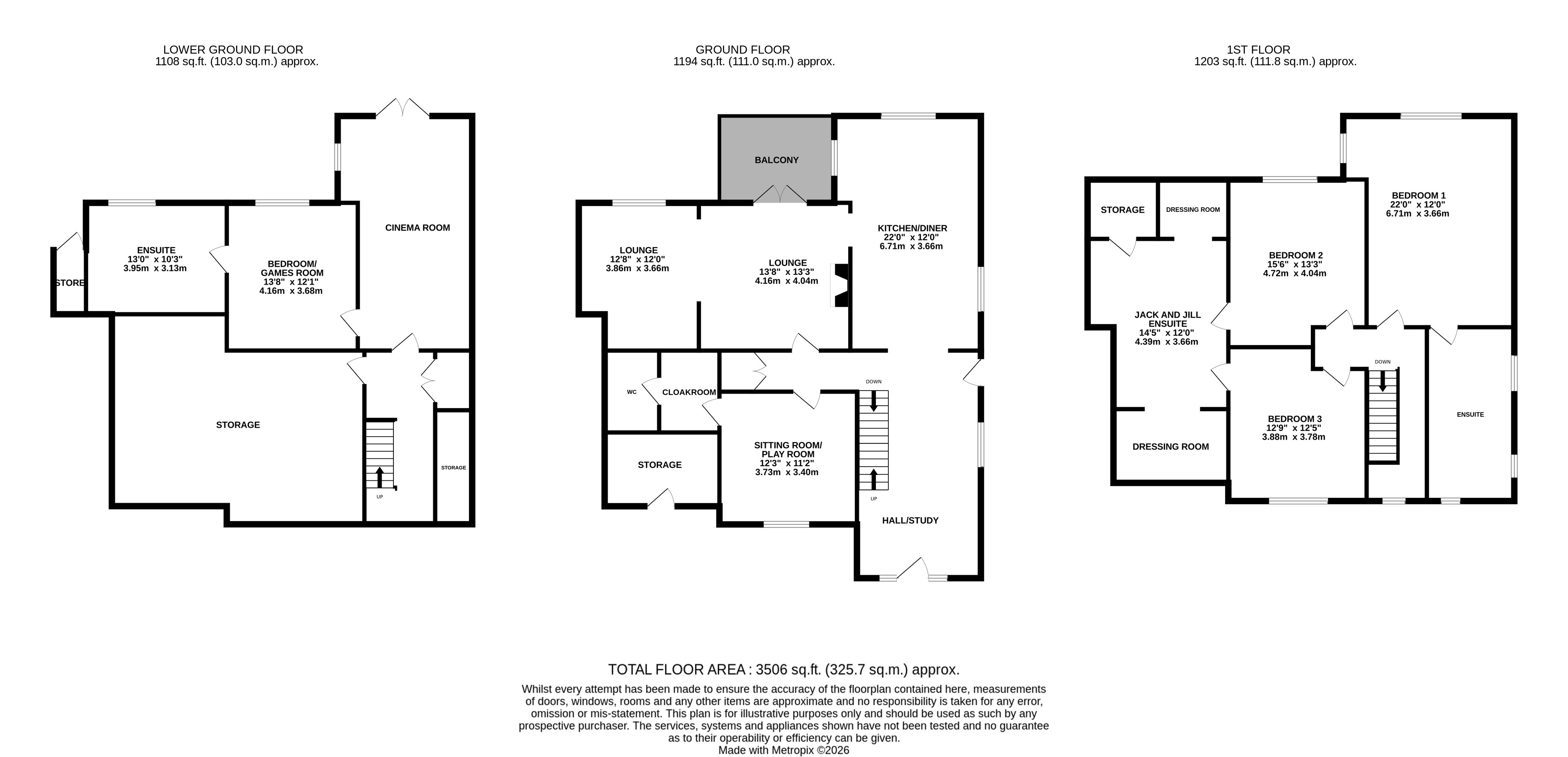 Milford,, Crosshills Road, Keighley floorplan