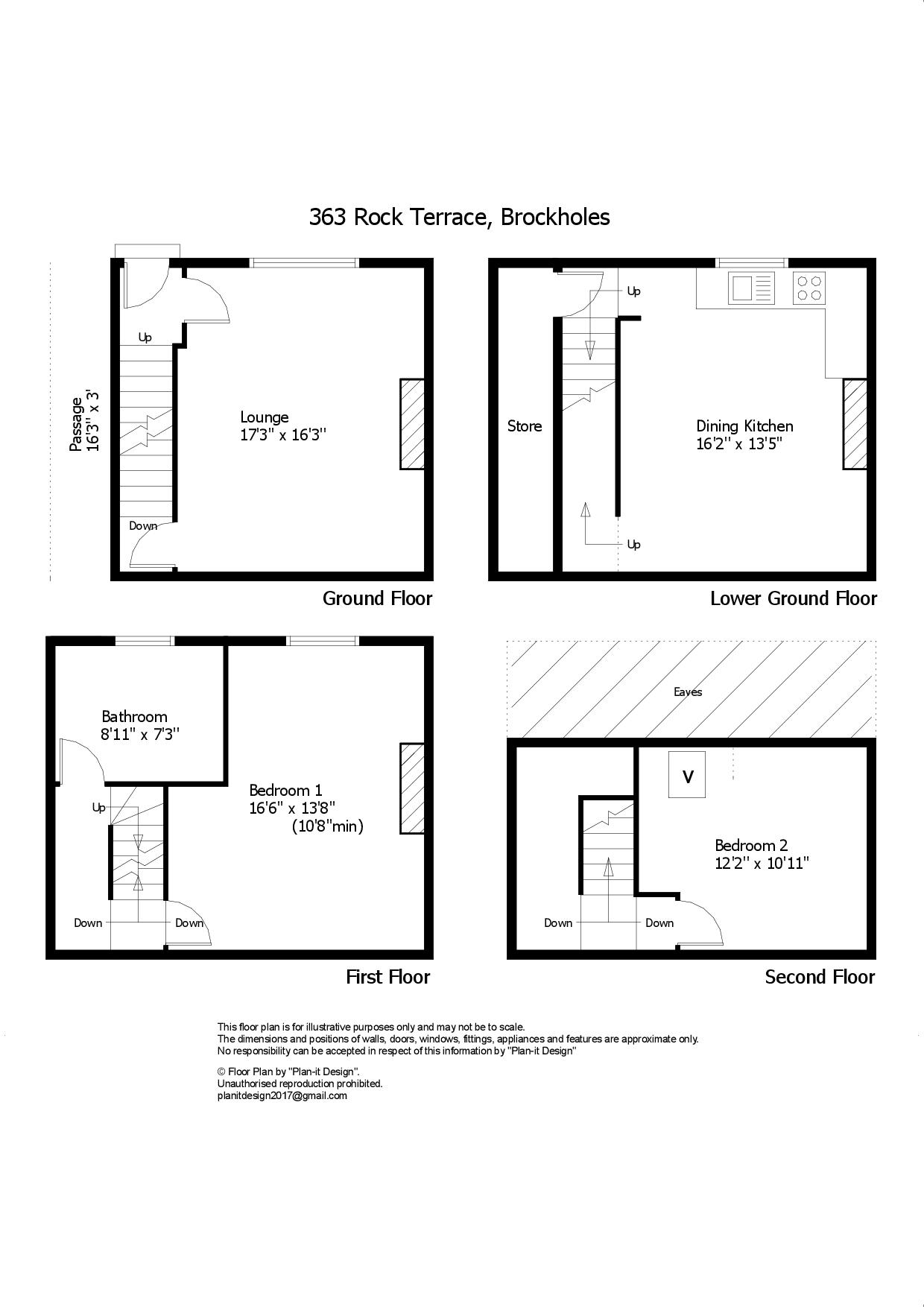 363, Rock Terrace, Brockholes floorplan