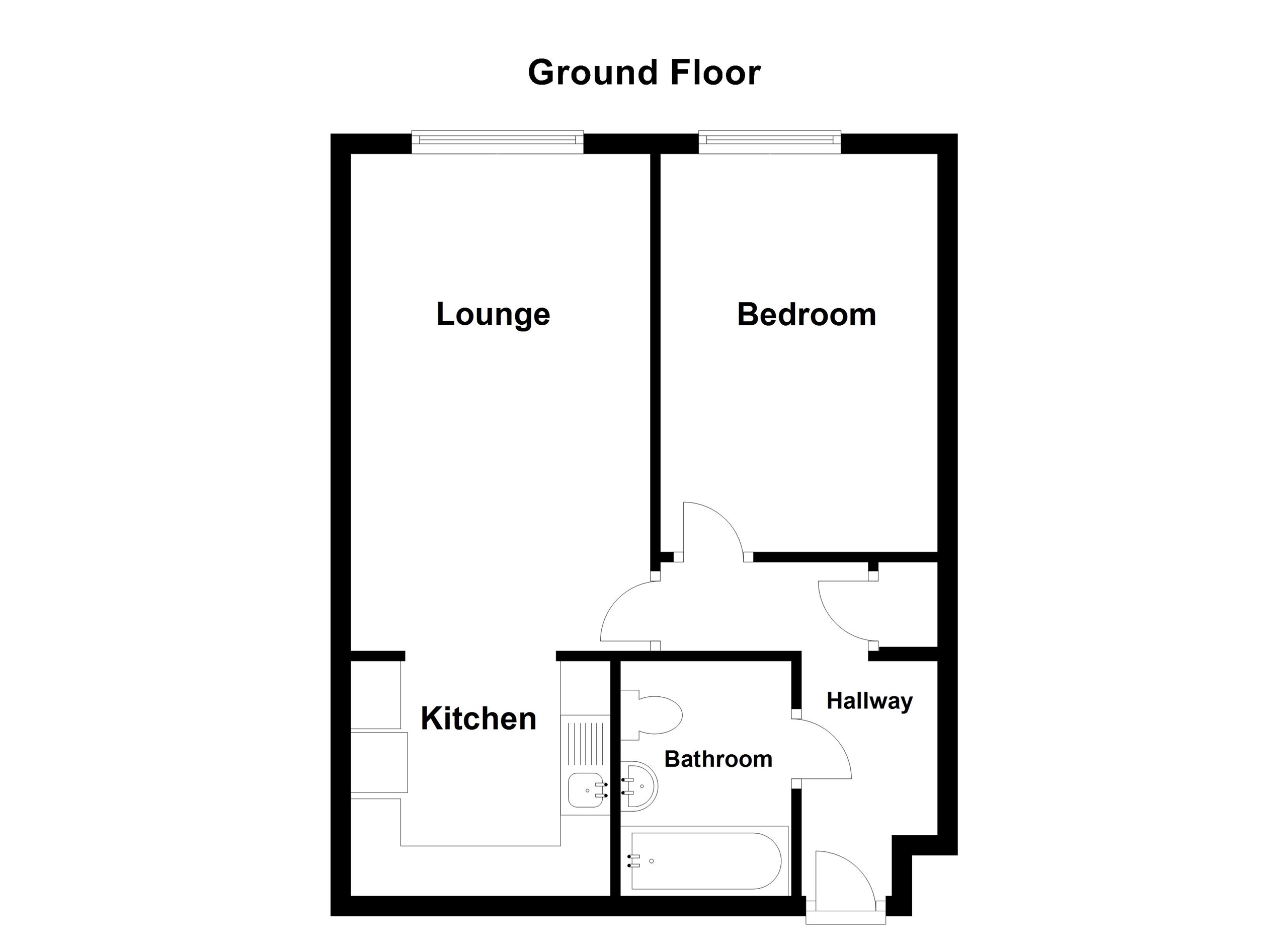 1 bed flat for sale in Chippenham Court, Monmouth NP25 - Zoopla