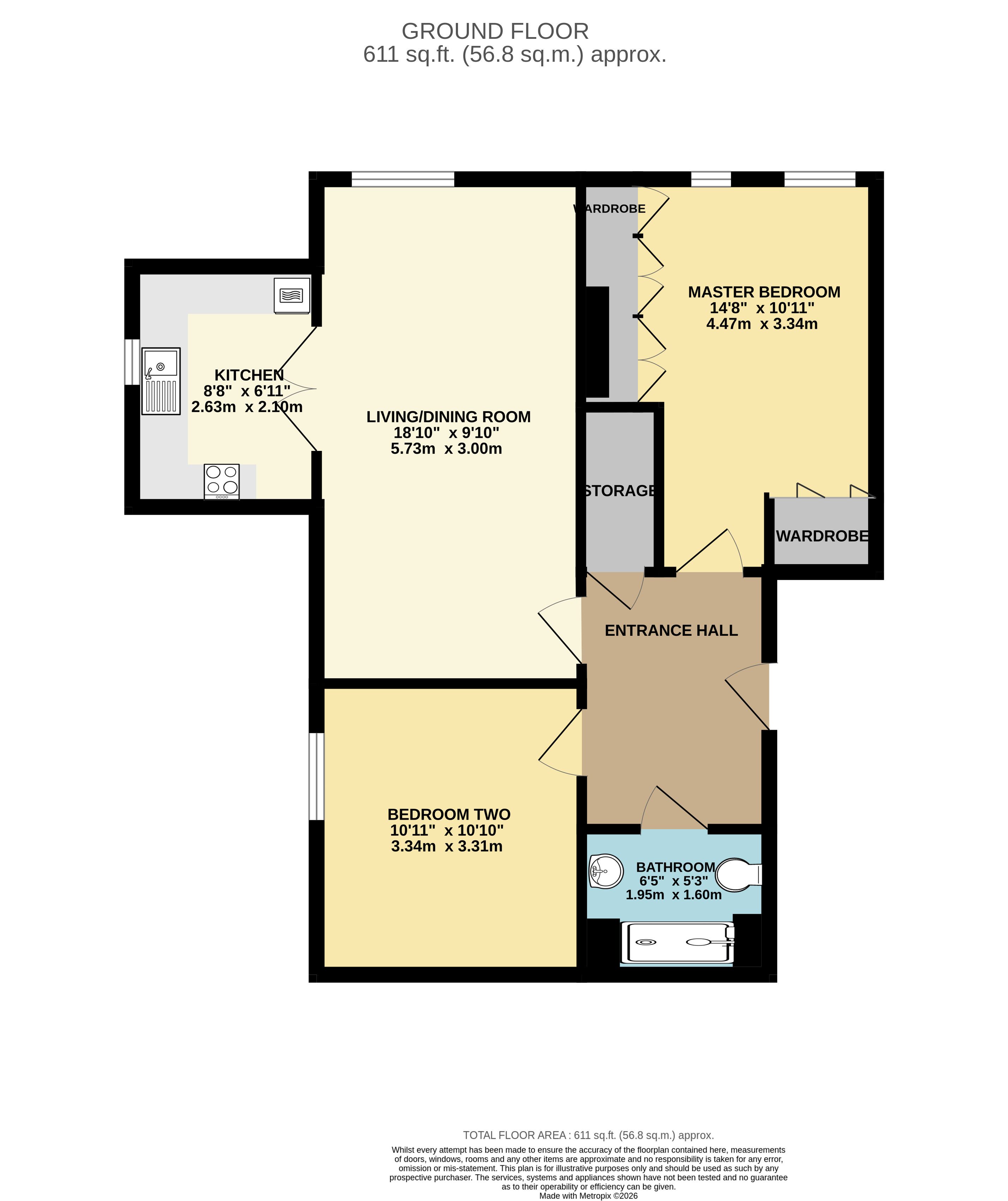 Flat 38, Springbank, Ashley Road, Altrincham floorplan