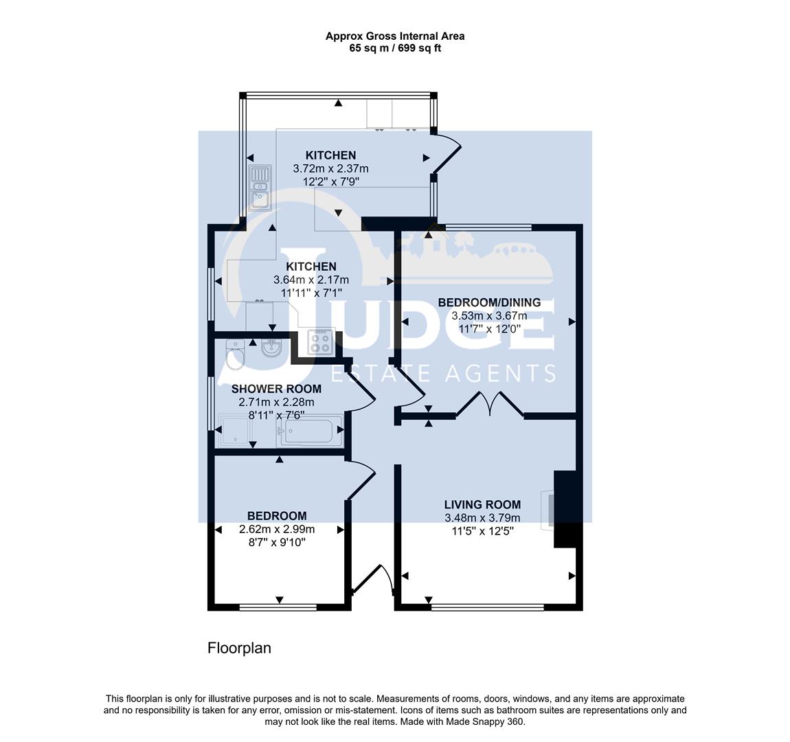 74, Jacqueline Road, Markfield floorplan