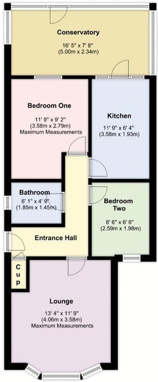 20, Merton Avenue, Fareham floorplan