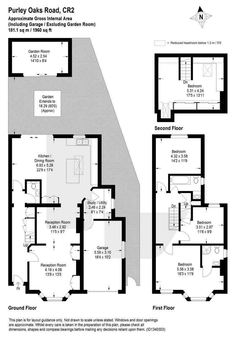 57, Purley Oaks Road, South Croydon floorplan
