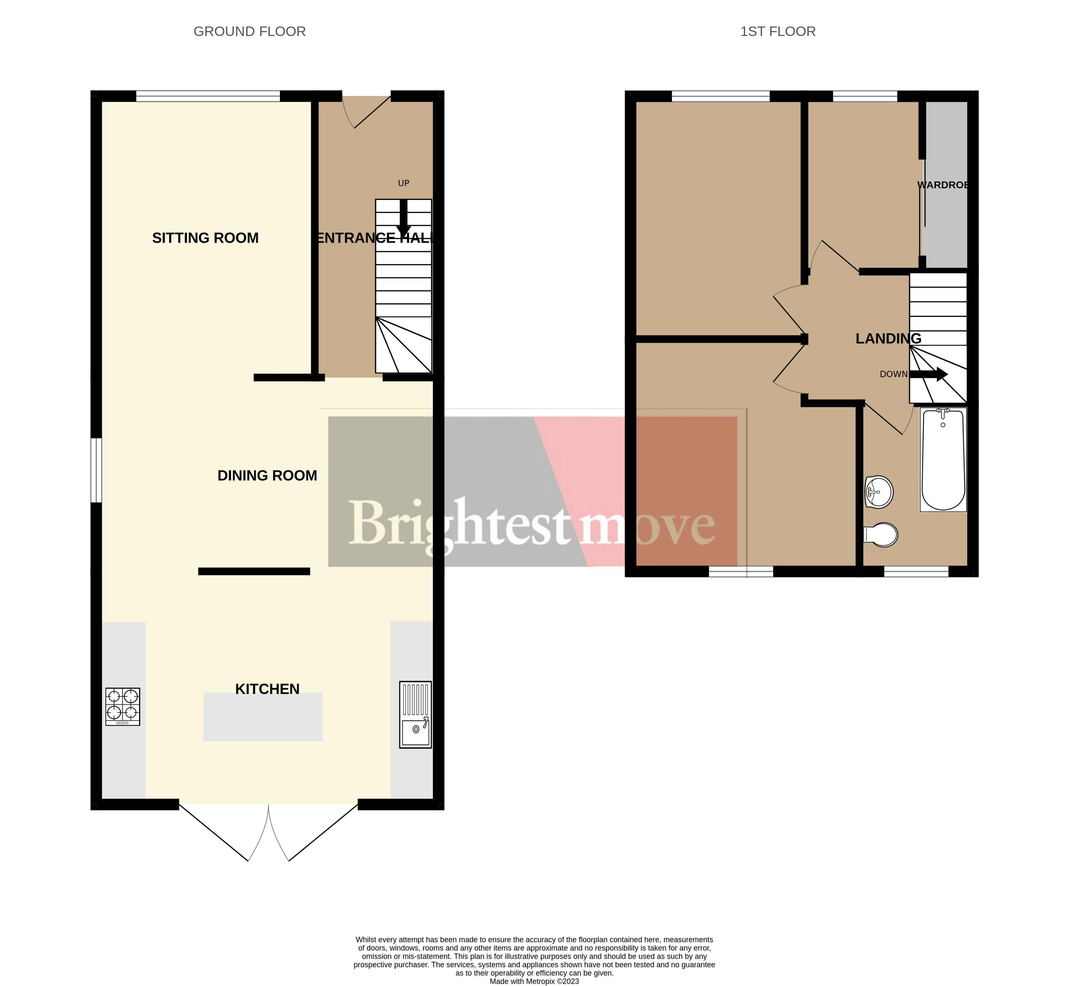 5, Blagdon Close, Weston Super Mare floorplan