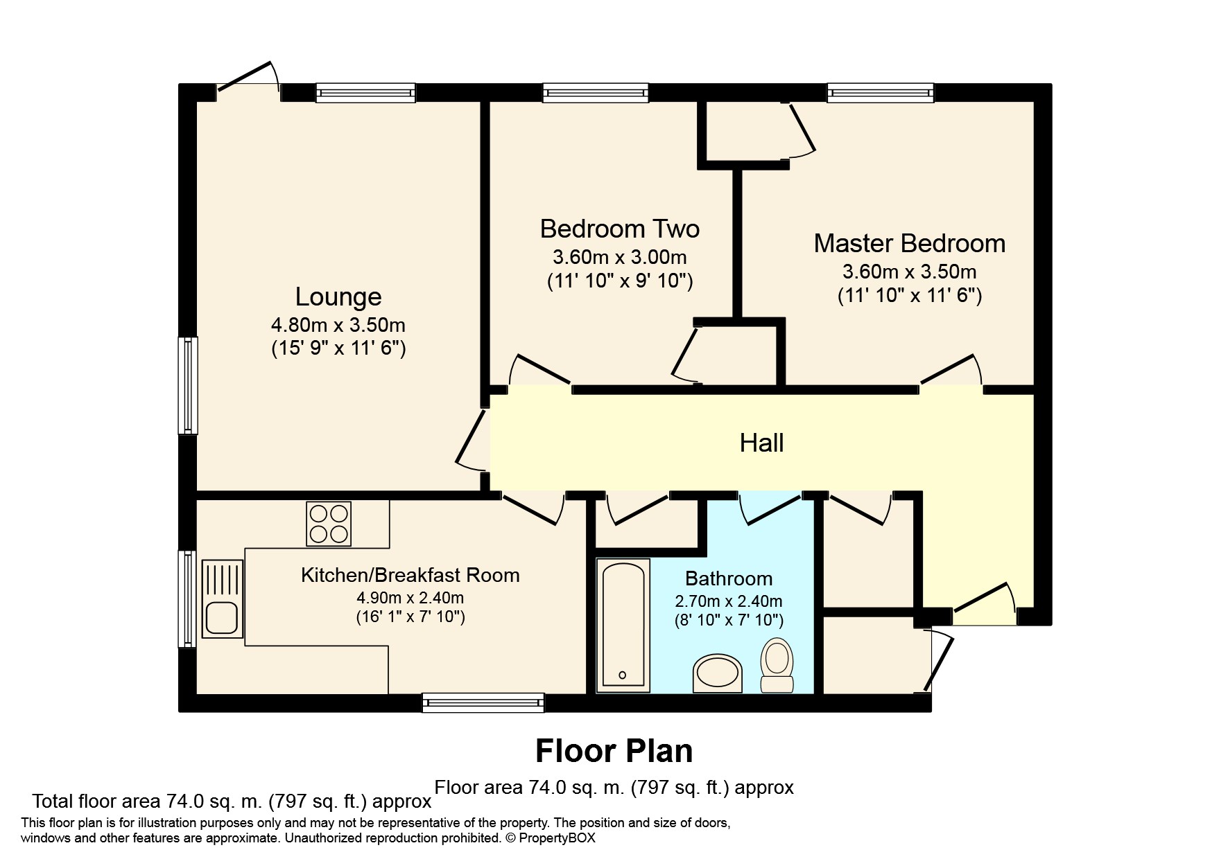 Blenheim Road, Horsham RH12, 2 bedroom flat to rent 48642032