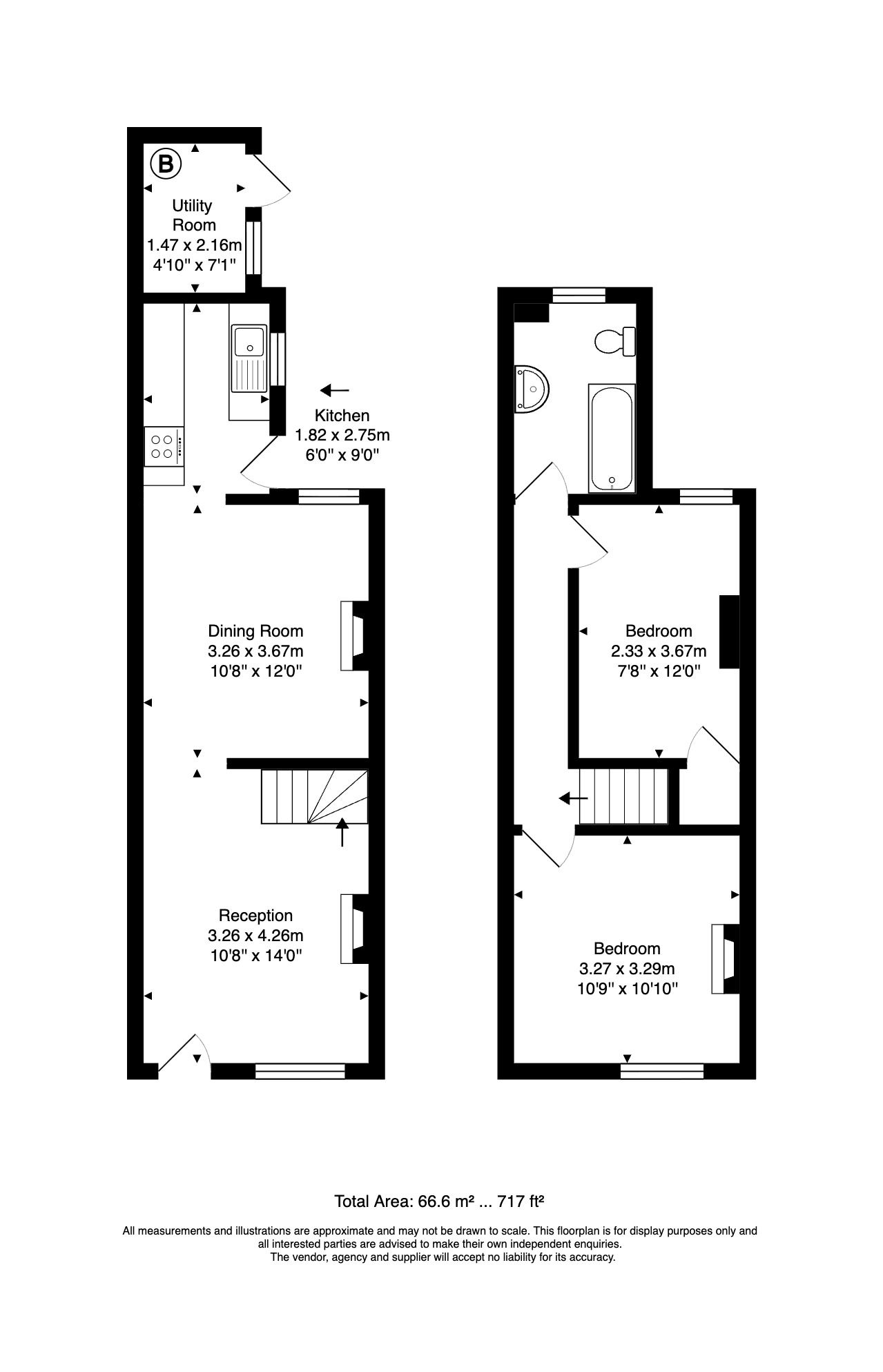 28, Leicester Road, Leicester floorplan