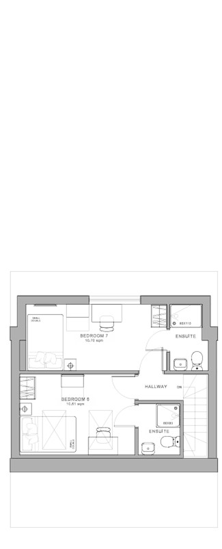 Room 2, 55, Highfield Road, BOURNEMOUTH floorplan