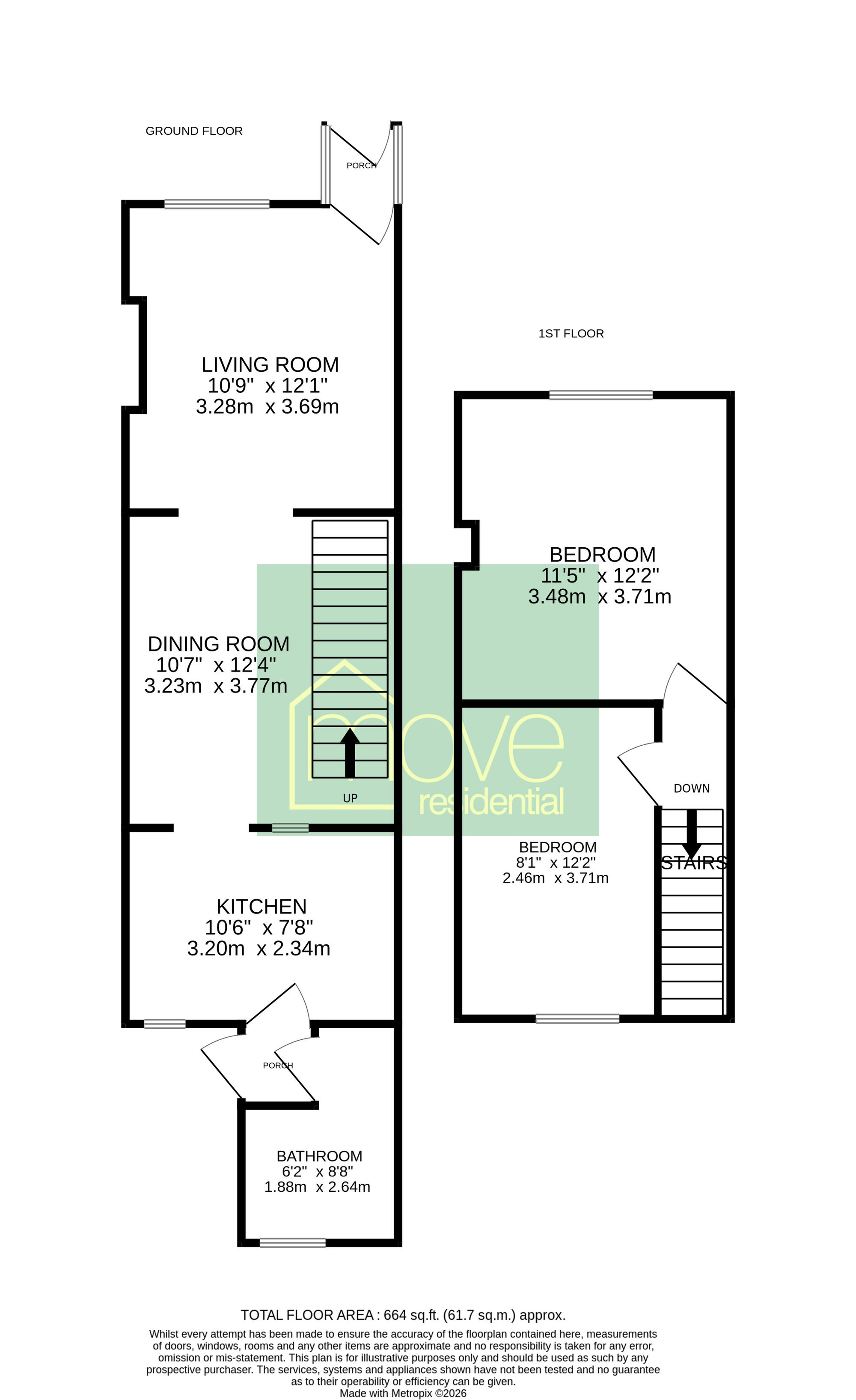 18 Grange Mount, Wirral floorplan
