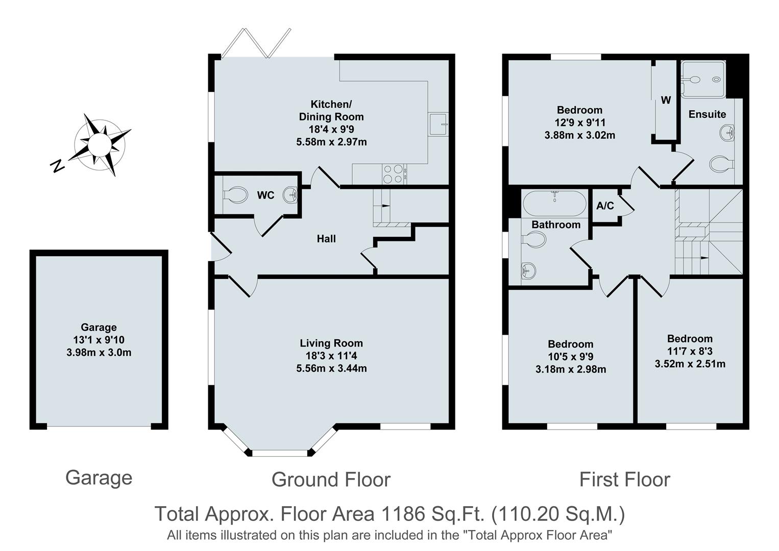 8, Erlestoke Avenue, Didcot floorplan