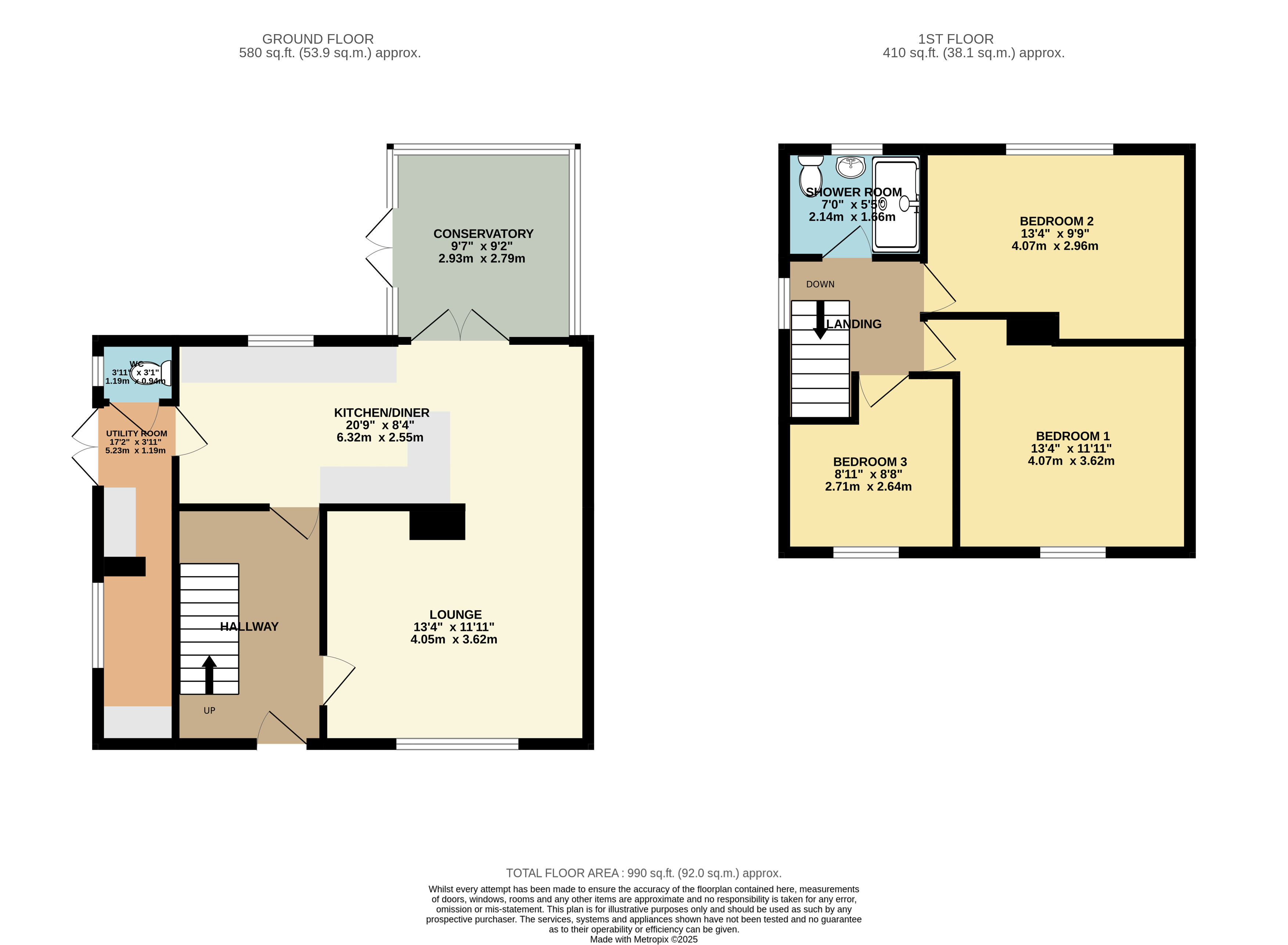 33, Milton Crescent, Milford Haven floorplan