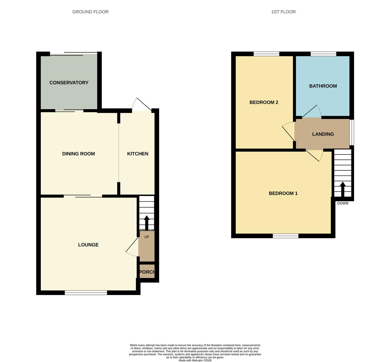 83, Bosworth Road, Birmingham floorplan