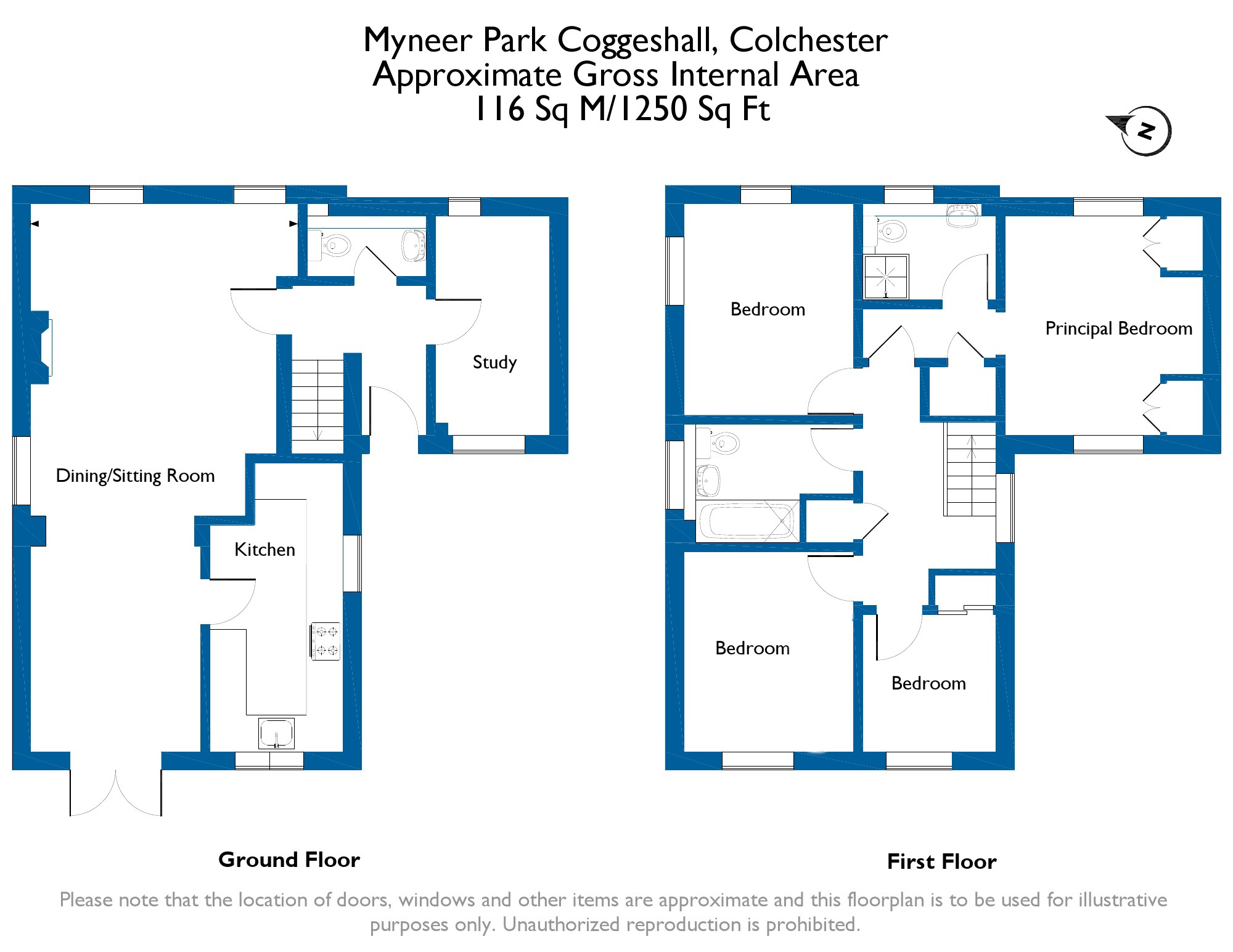 1, Myneer Park, Colchester floorplan
