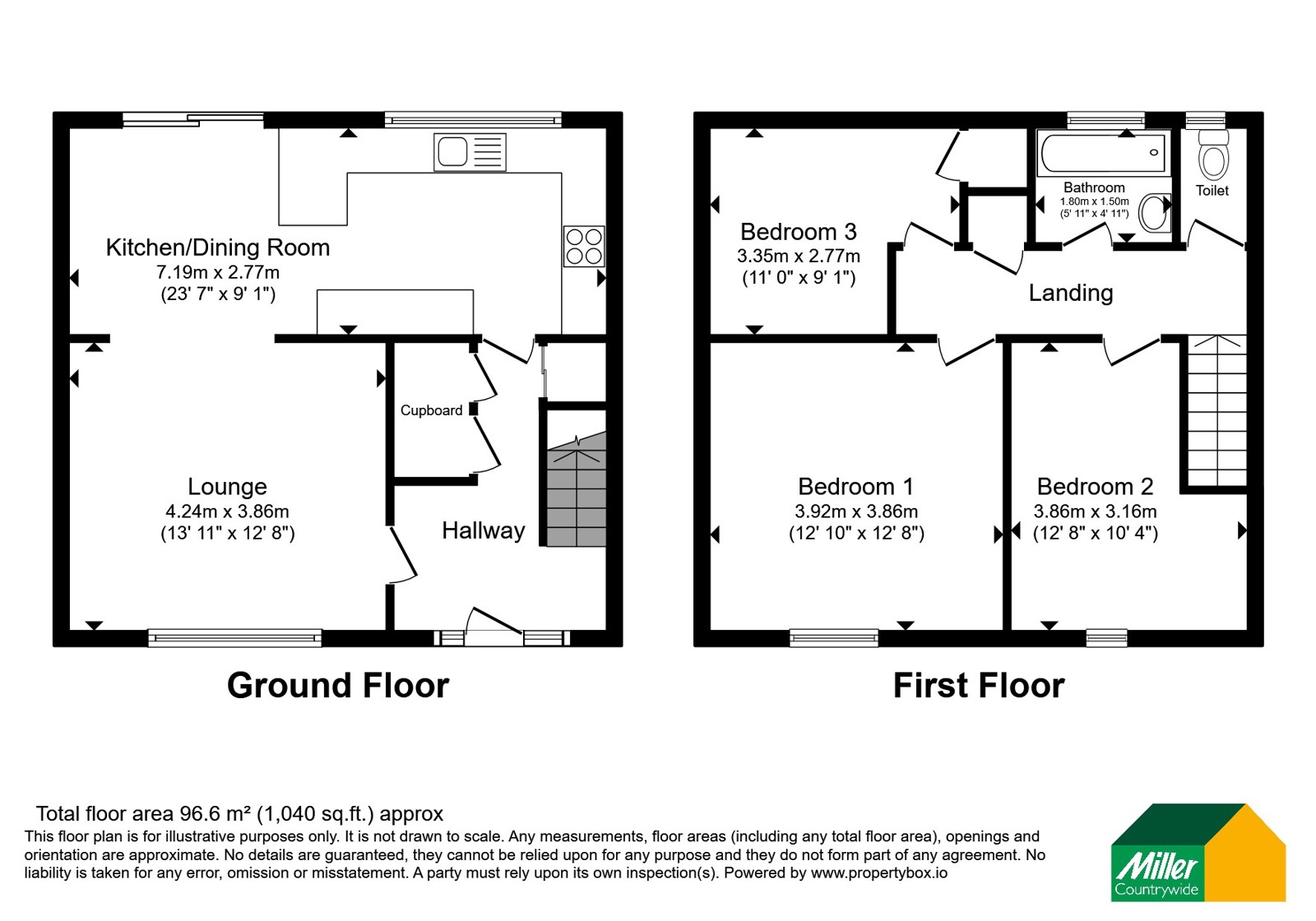 16, Treworder Road, Cornwall floorplan