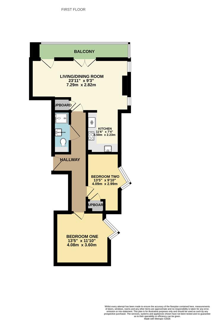 39 Sea Road, Westgate-On-Sea floorplan