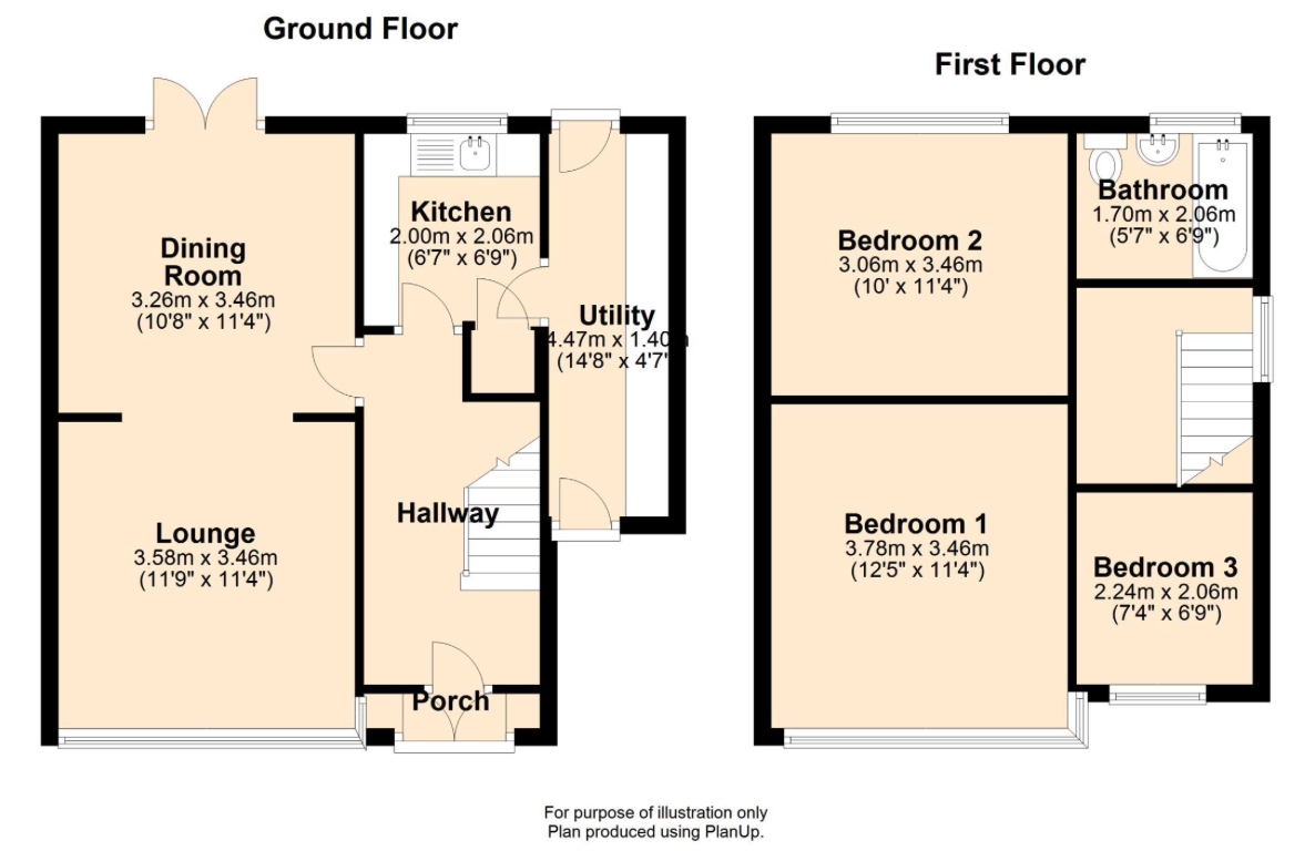 156, Acre Street, Denton floorplan