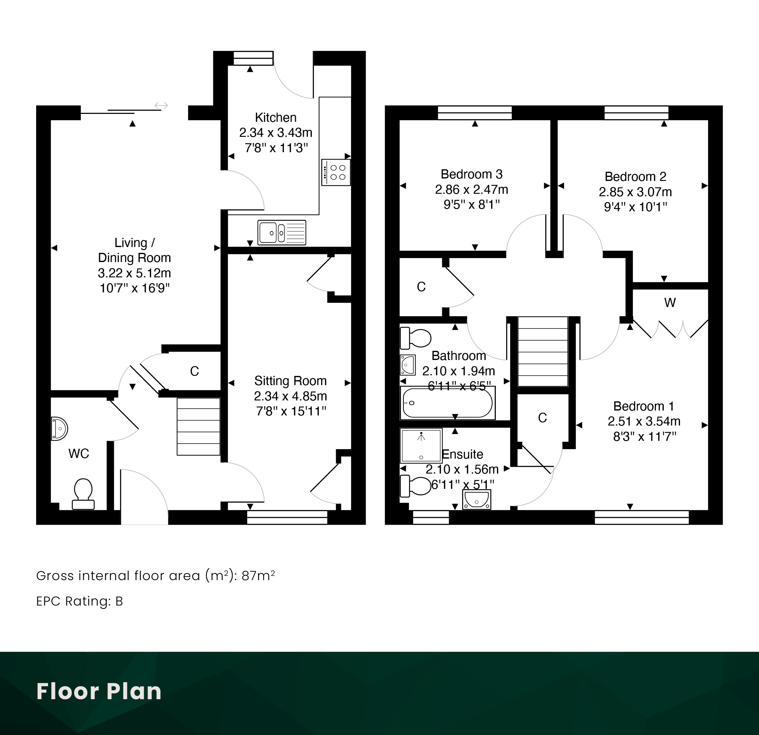 Cranston Way, Haddington floorplan