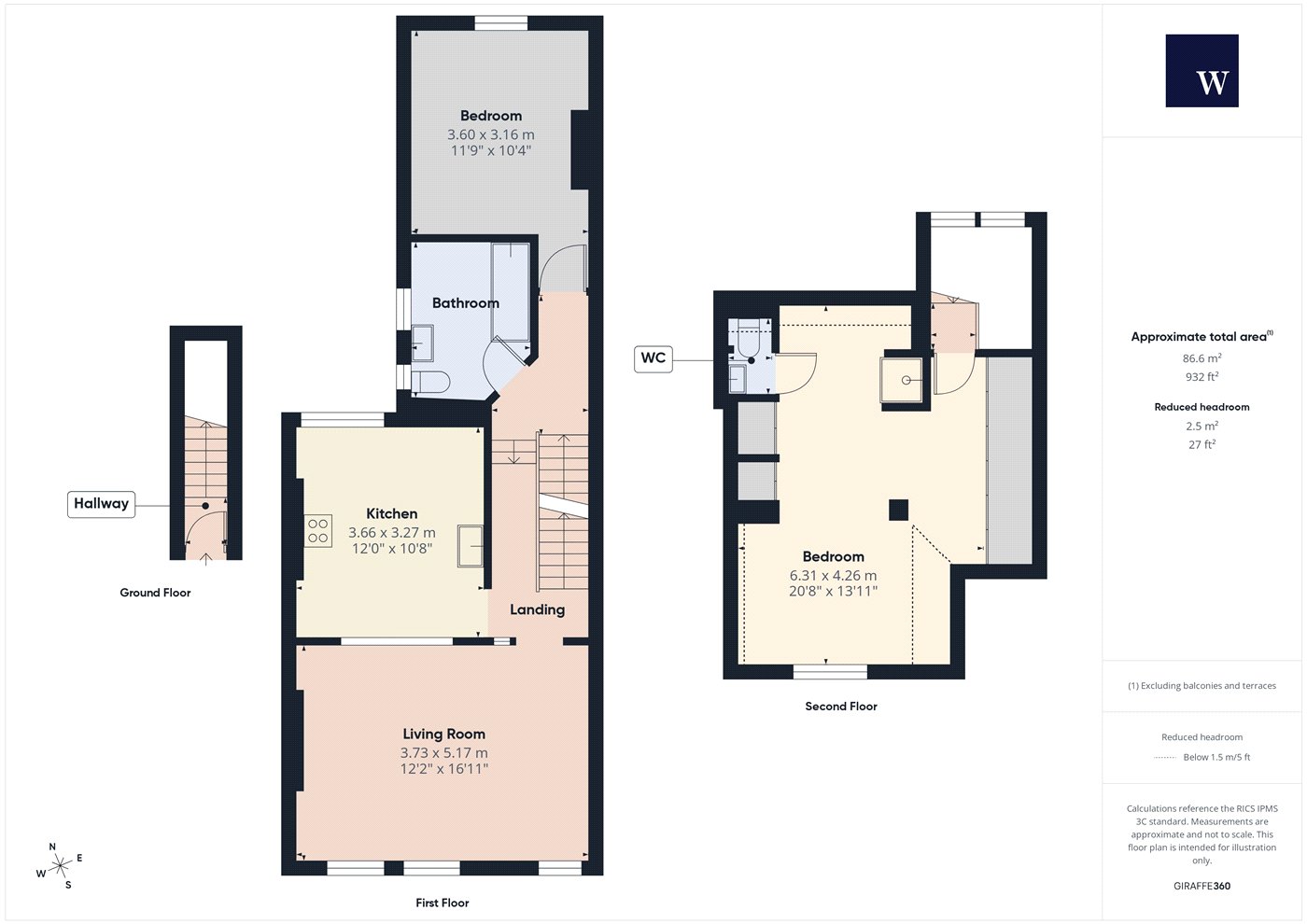 29, Downton Avenue, London floorplan