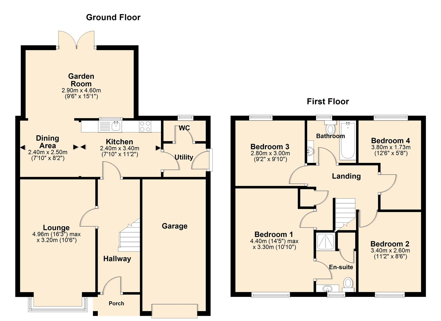 5, Spinnaker Close, Hedon floorplan