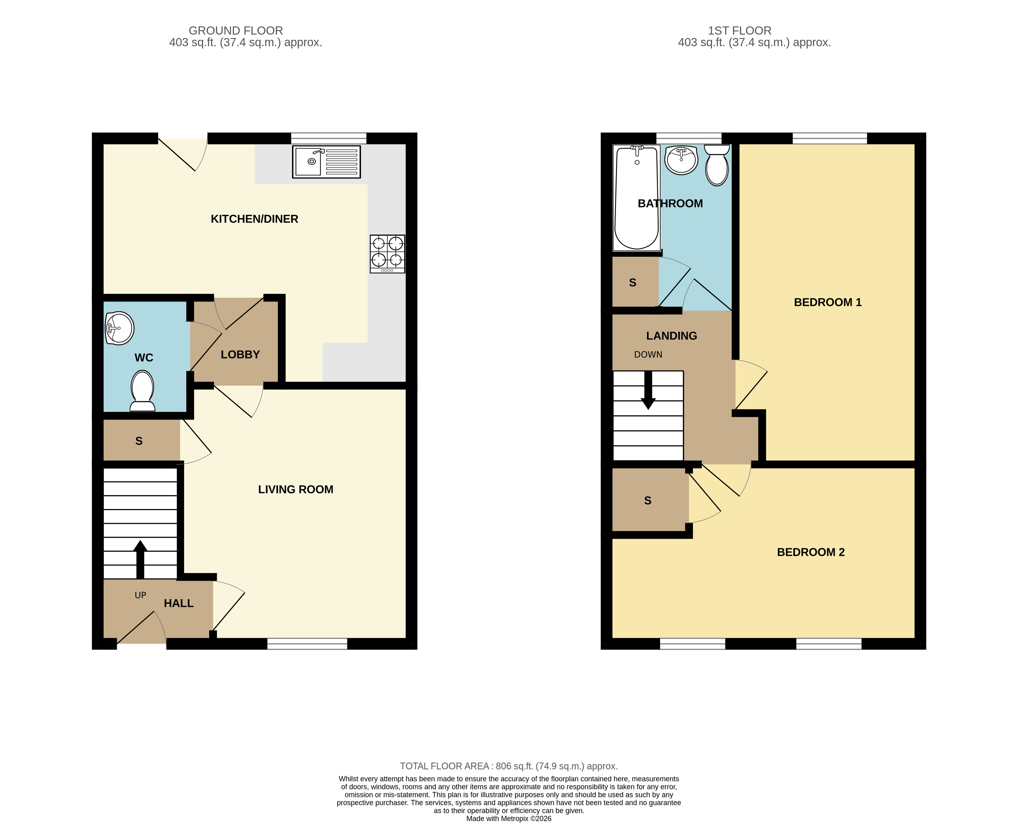 4, Woodpecker Close, Birmingham floorplan