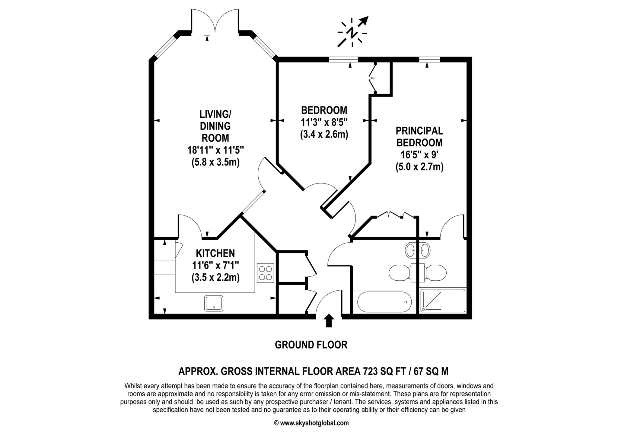 27 Hinchley Manor, Manor Road North, Esher floorplan