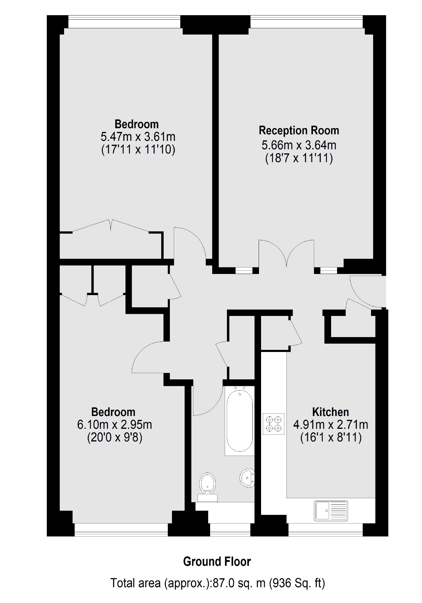 Lovelace Road, Surbiton KT6, 2 bedroom flat for sale 64344779