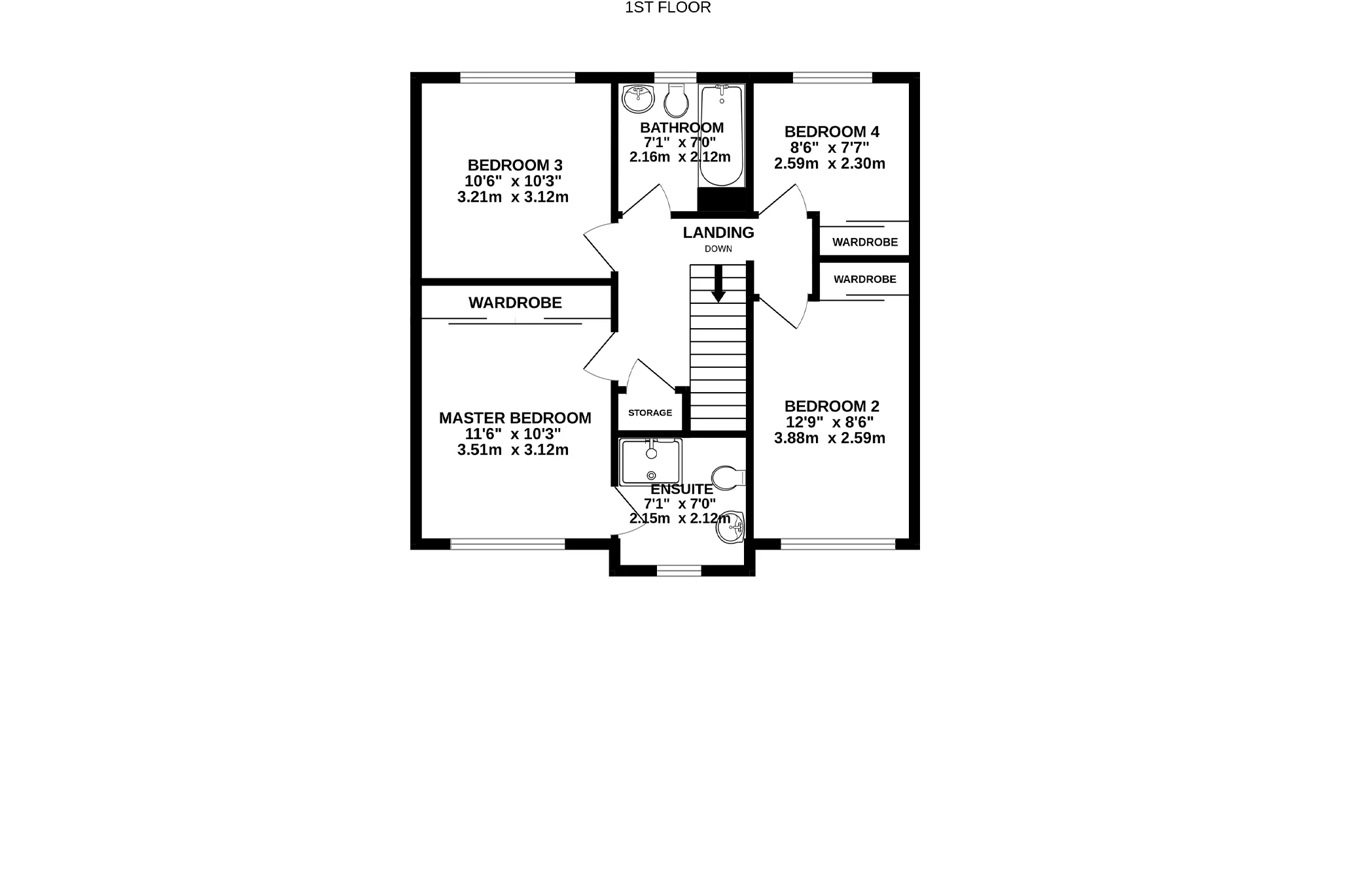 7, Meayll Drive, Port Erin floorplan