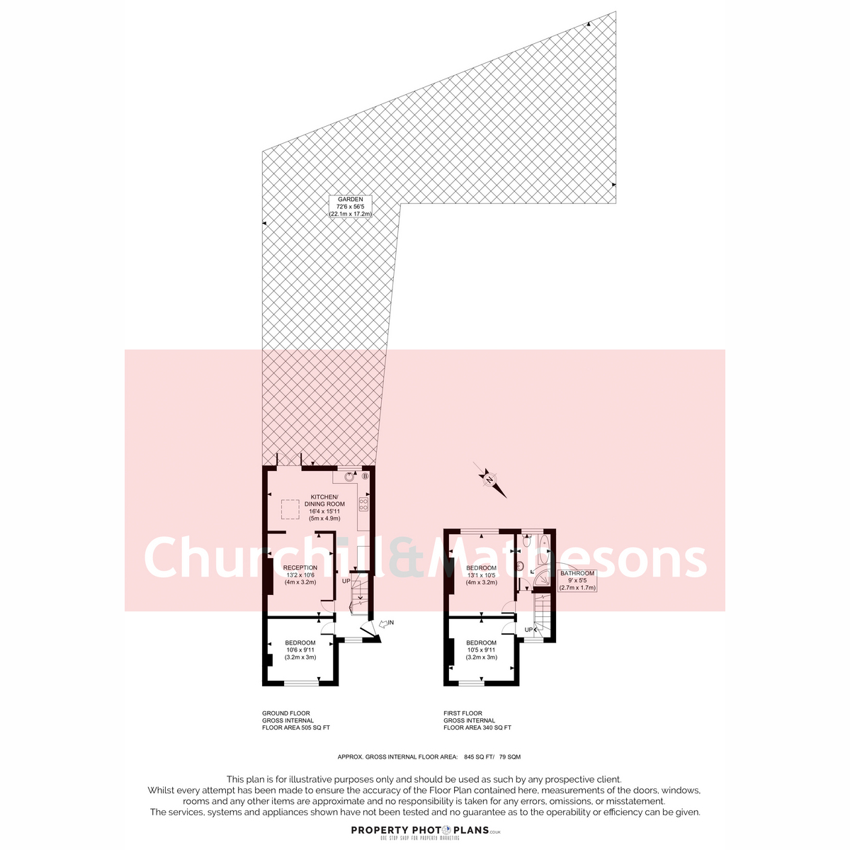 43, Wulfstan Street, London floorplan