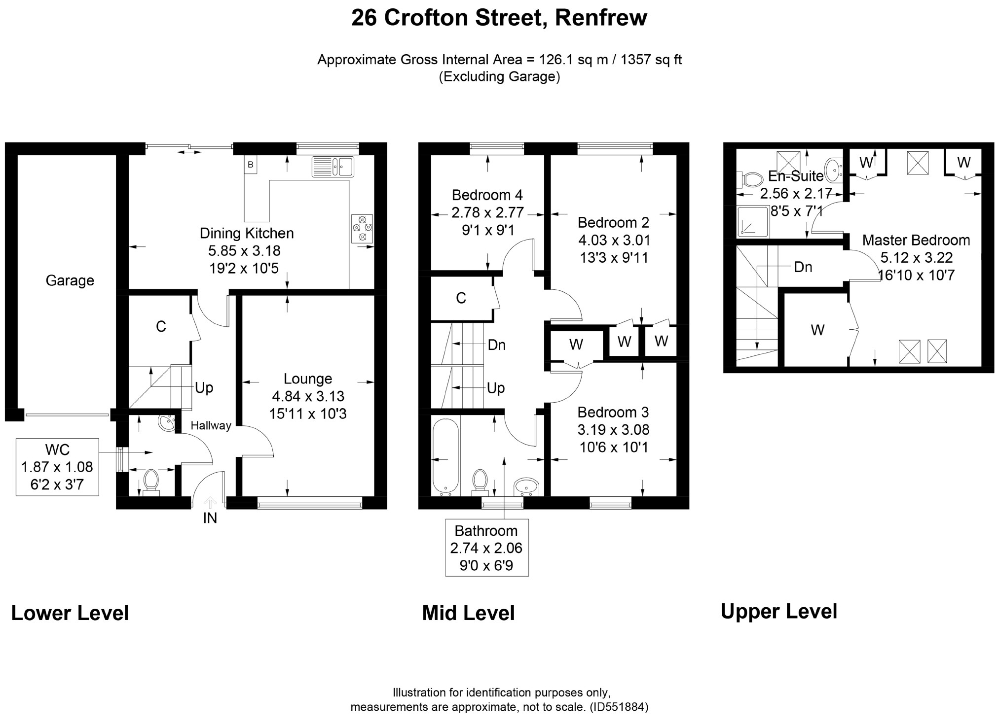 4 Bedrooms Town house for sale in Crofton Street, Renfrew PA4