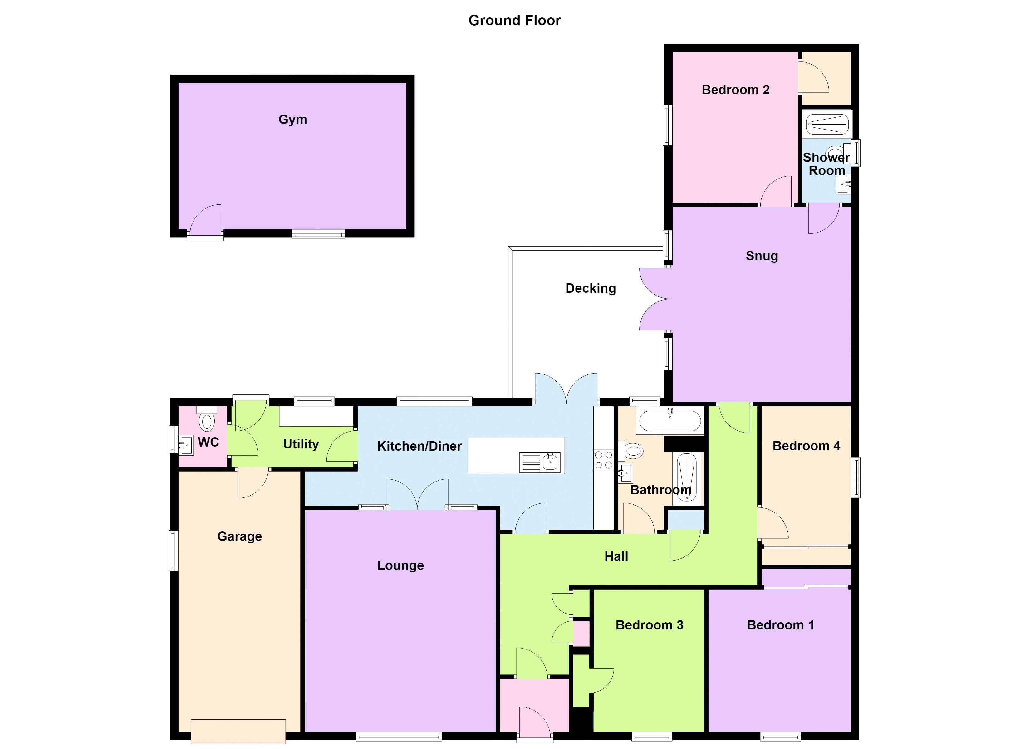 20, Church Lane, Halkirk floorplan
