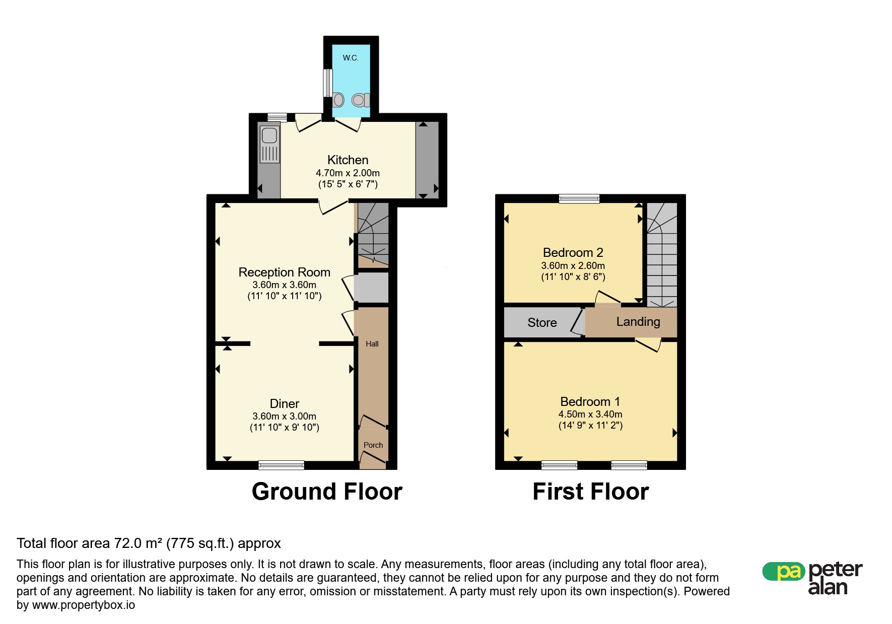 40, The Strand, Bridgend floorplan