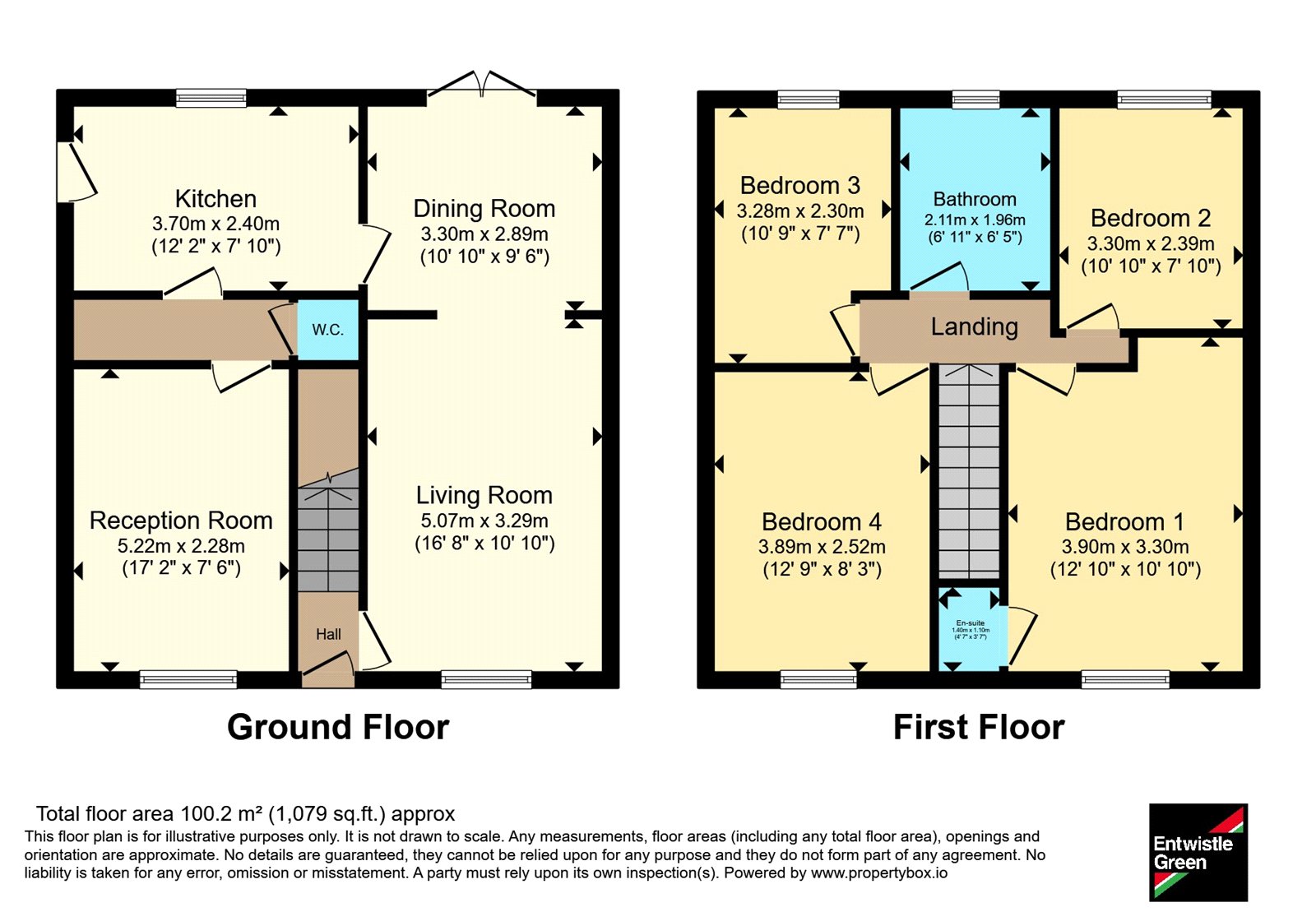 17, Parkside Close, Manchester floorplan