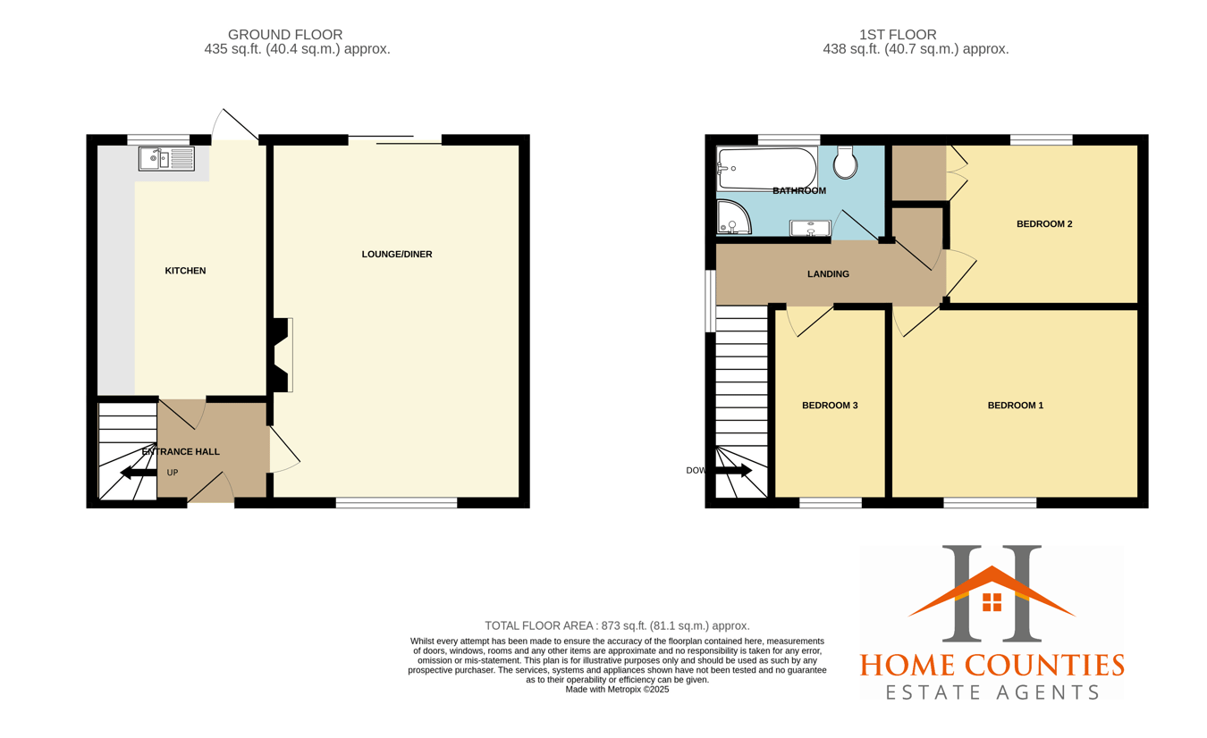 Chace Avenue, Potters Bar, EN6 floorplan