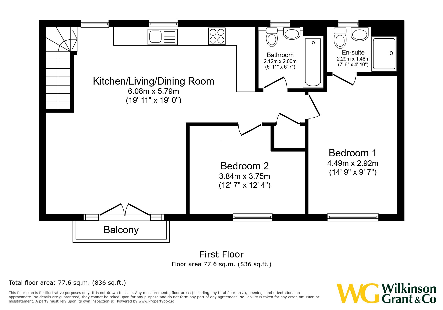 9, Honor Close, Alphington floorplan