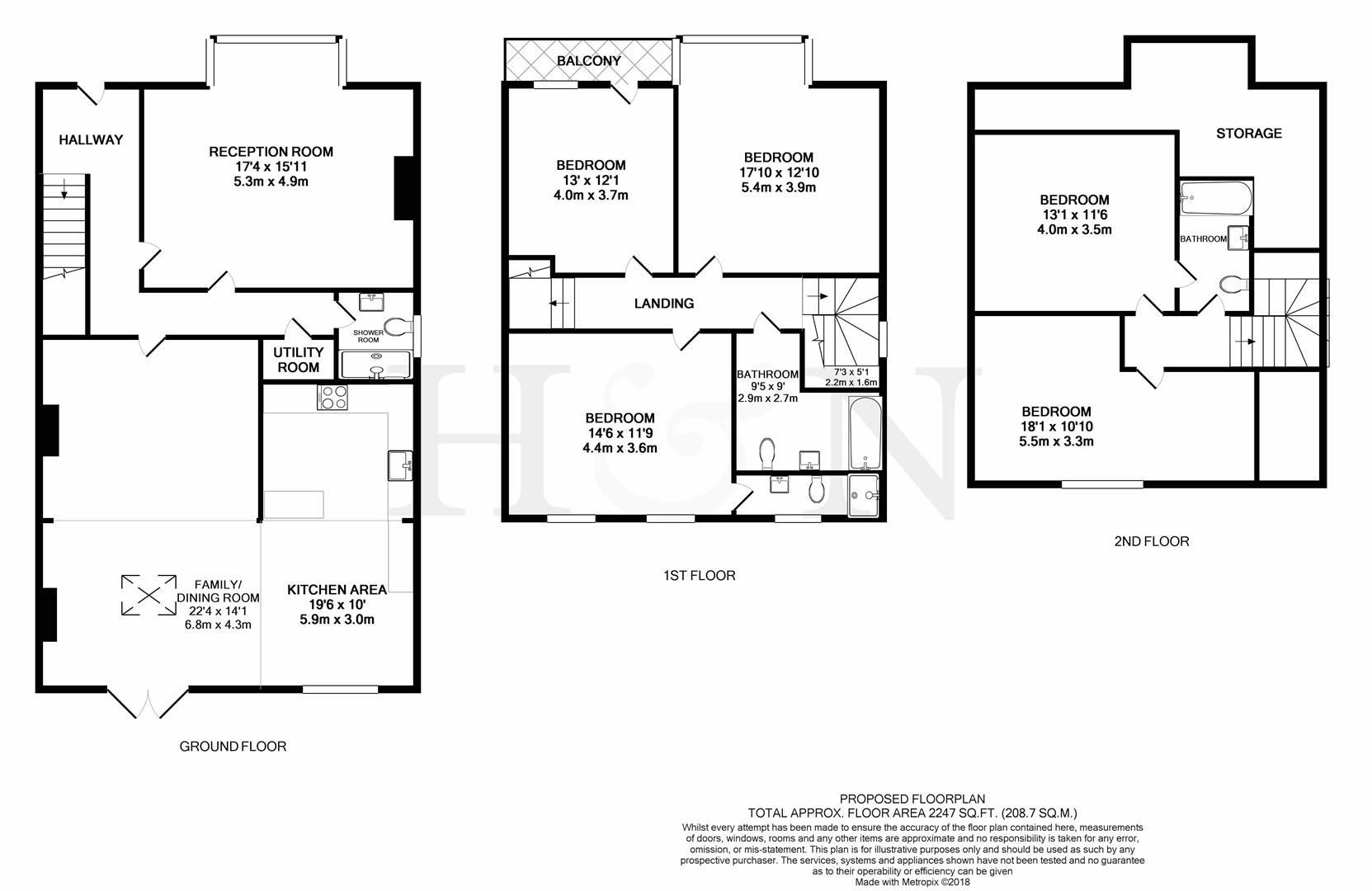 3 Bedrooms  for sale in Langdale Gardens, Hove BN3