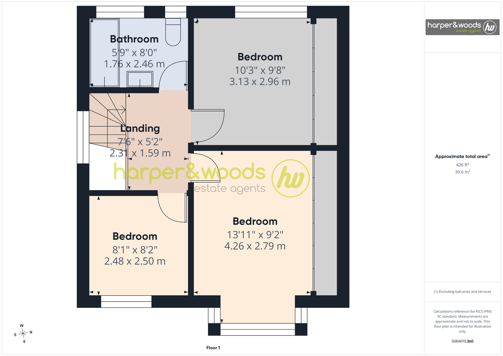 Mount Road, Birkenhead floorplan